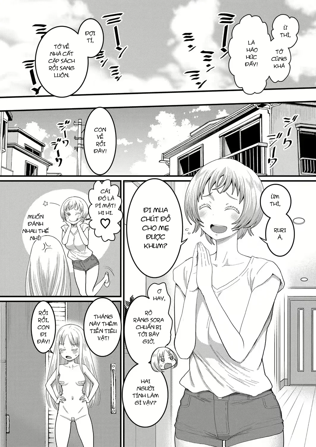 HentaiVN.net - Ảnh 6 - Cuộc Sống Trần Trụi [Hadakagurashi, はだかぐらし] - Chap 3