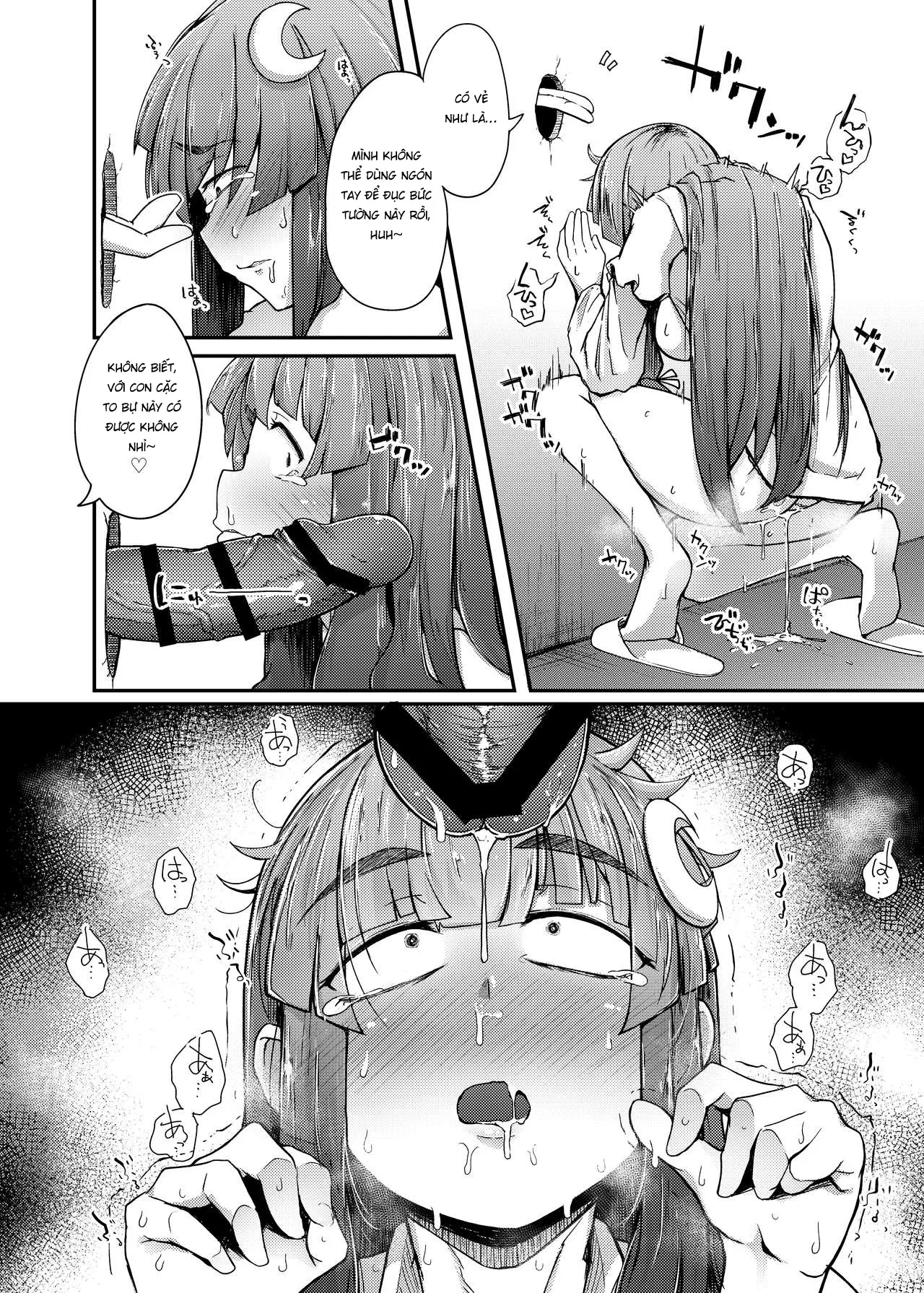 HentaiVN.net - Ảnh 16 - Sự tích cái lỗ và Cá Chà Bặc [Jikahatsudensho; Ana to Muttsuri Dosukebe Daitoshokan; The Hole and the Closet Perverted Unmoving Great Library] - Chap 1