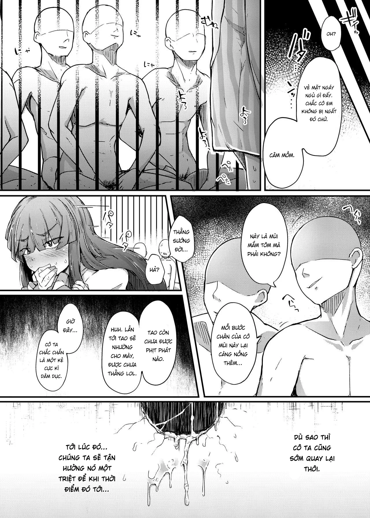 HentaiVN.net - Ảnh 24 - Sự tích cái lỗ và Cá Chà Bặc [Jikahatsudensho; Ana to Muttsuri Dosukebe Daitoshokan; The Hole and the Closet Perverted Unmoving Great Library] - Chap 1