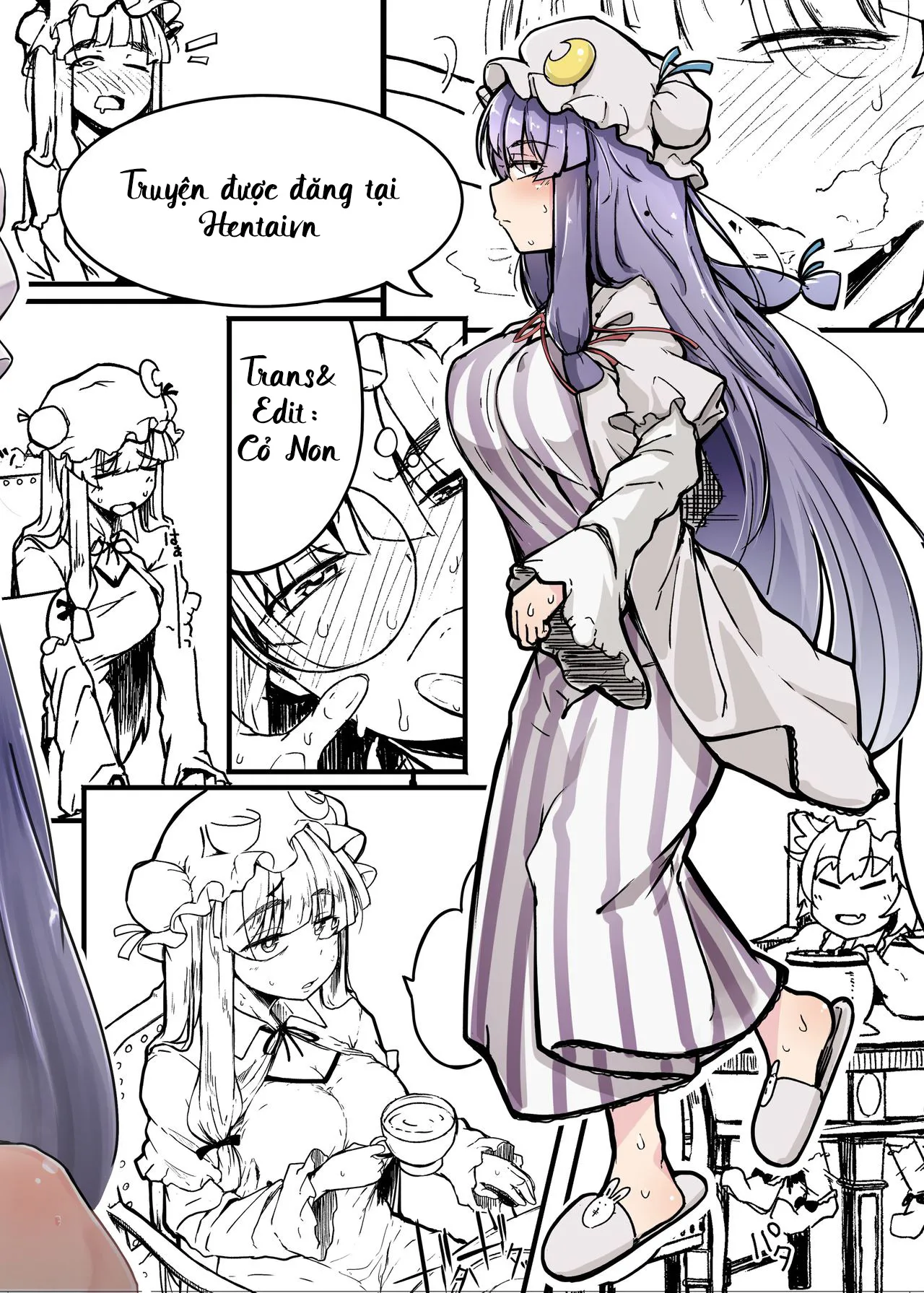 HentaiVN.net - Ảnh 26 - Sự tích cái lỗ và Cá Chà Bặc [Jikahatsudensho; Ana to Muttsuri Dosukebe Daitoshokan; The Hole and the Closet Perverted Unmoving Great Library] - Chap 1