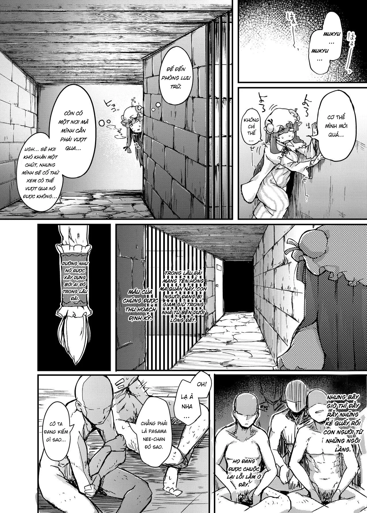 HentaiVN.net - Ảnh 4 - Sự tích cái lỗ và Cá Chà Bặc [Jikahatsudensho; Ana to Muttsuri Dosukebe Daitoshokan; The Hole and the Closet Perverted Unmoving Great Library] - Chap 1