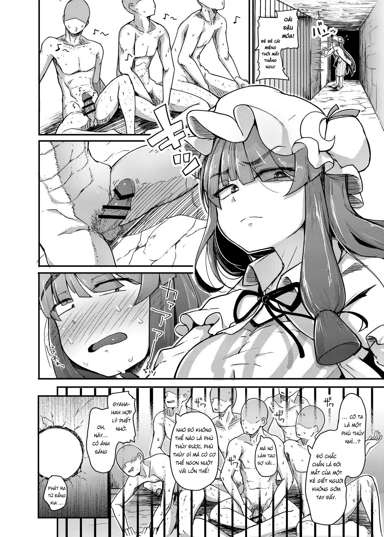 HentaiVN.net - Ảnh 8 - Sự tích cái lỗ và Cá Chà Bặc [Jikahatsudensho; Ana to Muttsuri Dosukebe Daitoshokan; The Hole and the Closet Perverted Unmoving Great Library] - Chap 1