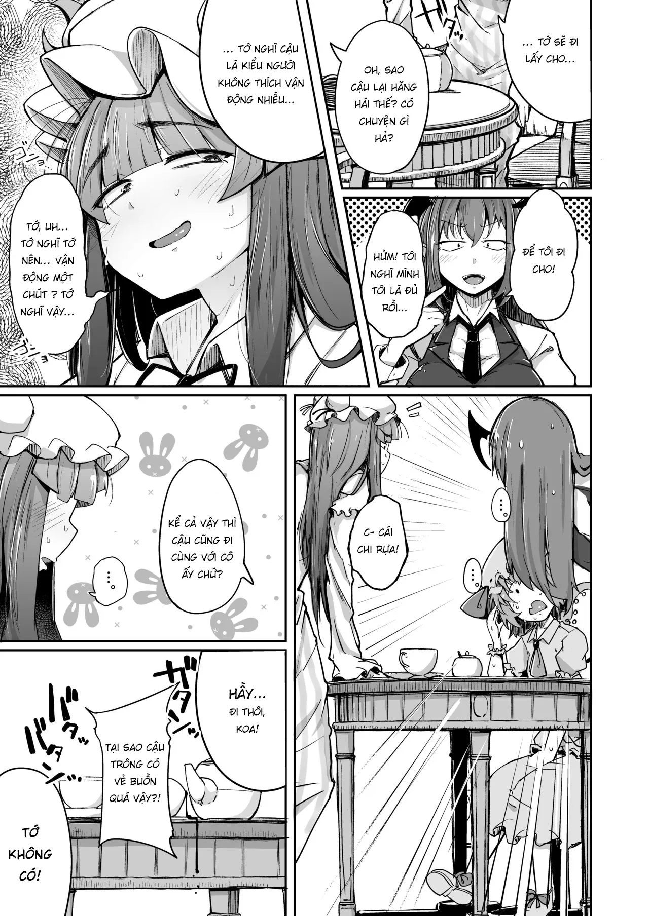 HentaiVN.net - Ảnh 12 - Sự tích cái lỗ và Cá Chà Bặc [Jikahatsudensho; Ana to Muttsuri Dosukebe Daitoshokan; The Hole and the Closet Perverted Unmoving Great Library] - Chap 2