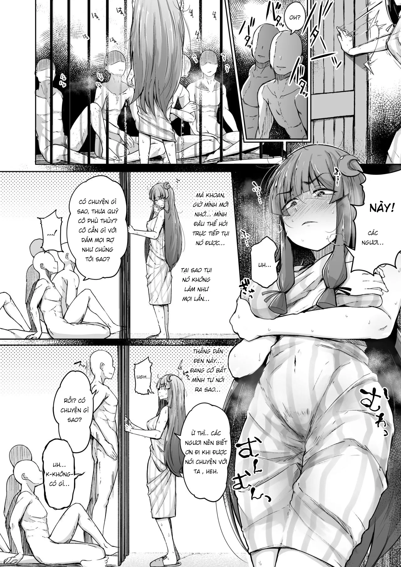 HentaiVN.net - Ảnh 19 - Sự tích cái lỗ và Cá Chà Bặc [Jikahatsudensho; Ana to Muttsuri Dosukebe Daitoshokan; The Hole and the Closet Perverted Unmoving Great Library] - Chap 2