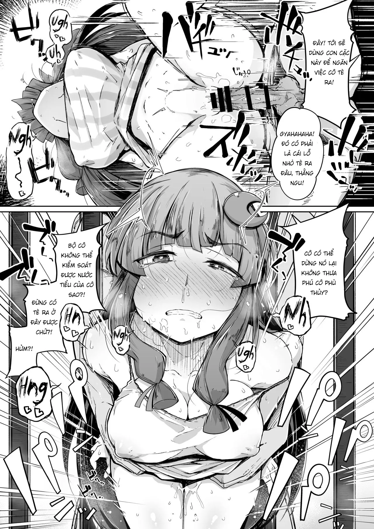 HentaiVN.net - Ảnh 24 - Sự tích cái lỗ và Cá Chà Bặc [Jikahatsudensho; Ana to Muttsuri Dosukebe Daitoshokan; The Hole and the Closet Perverted Unmoving Great Library] - Chap 2
