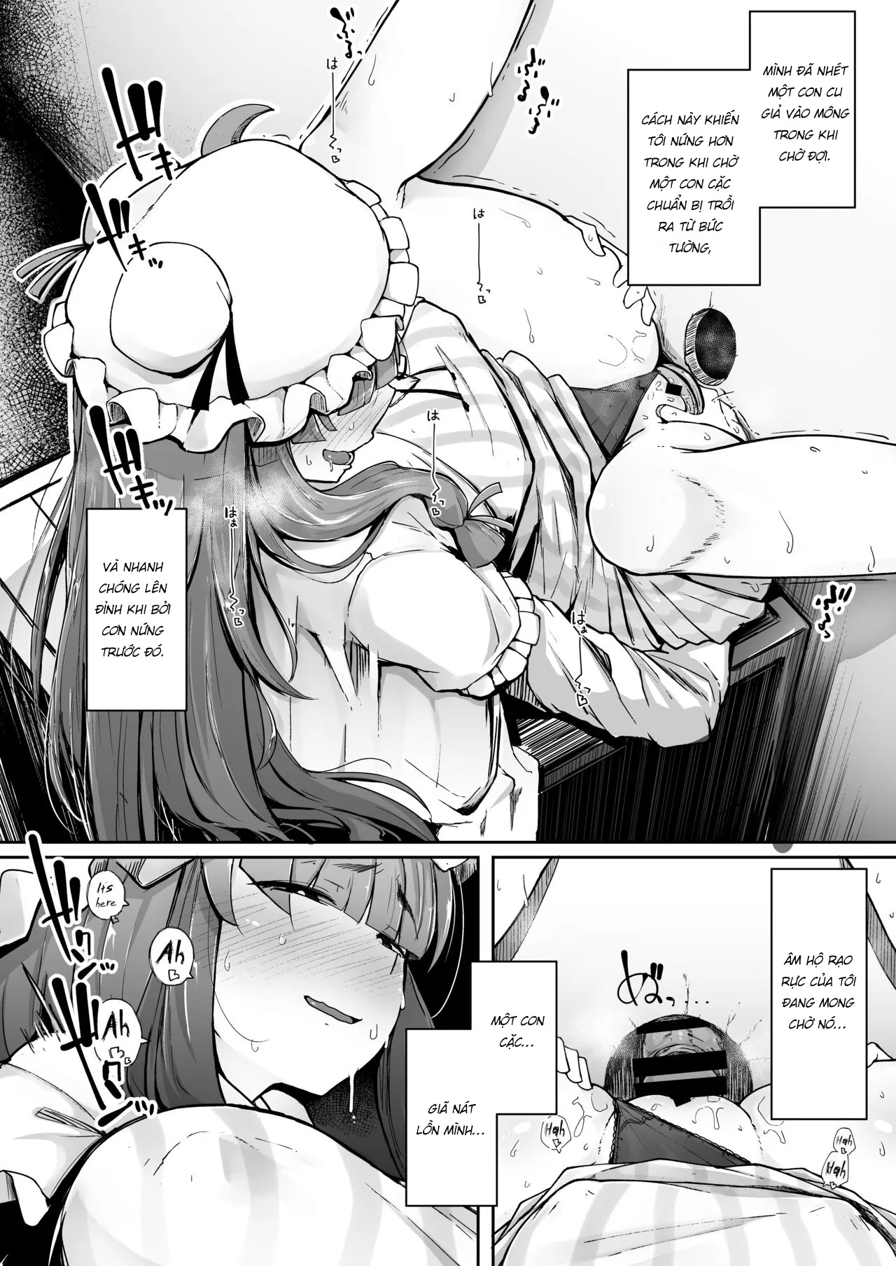 HentaiVN.net - Ảnh 7 - Sự tích cái lỗ và Cá Chà Bặc [Jikahatsudensho; Ana to Muttsuri Dosukebe Daitoshokan; The Hole and the Closet Perverted Unmoving Great Library] - Chap 2