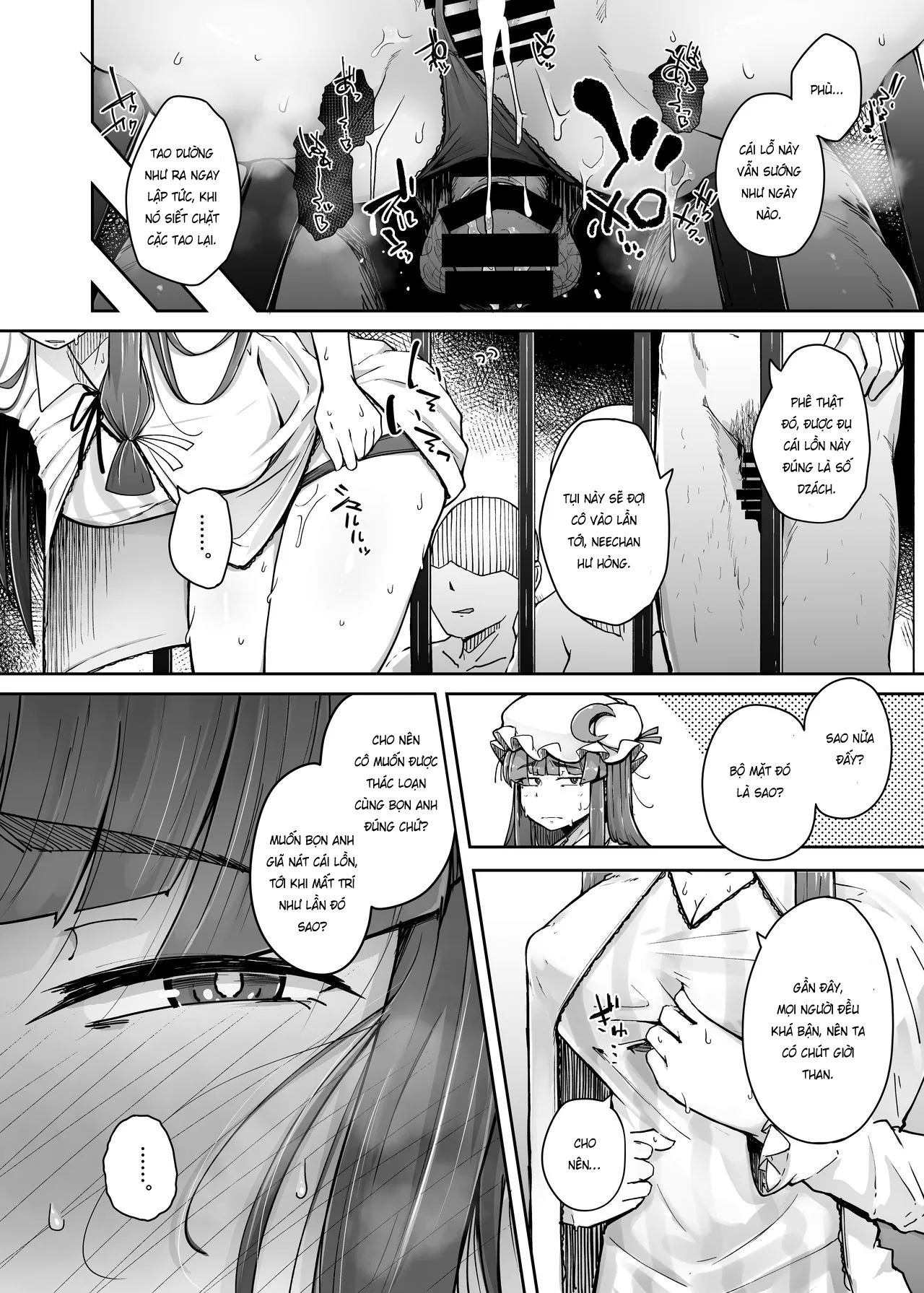 HentaiVN.net - Ảnh 11 - Sự tích cái lỗ và Cá Chà Bặc [Jikahatsudensho; Ana to Muttsuri Dosukebe Daitoshokan; The Hole and the Closet Perverted Unmoving Great Library] - Chap 3