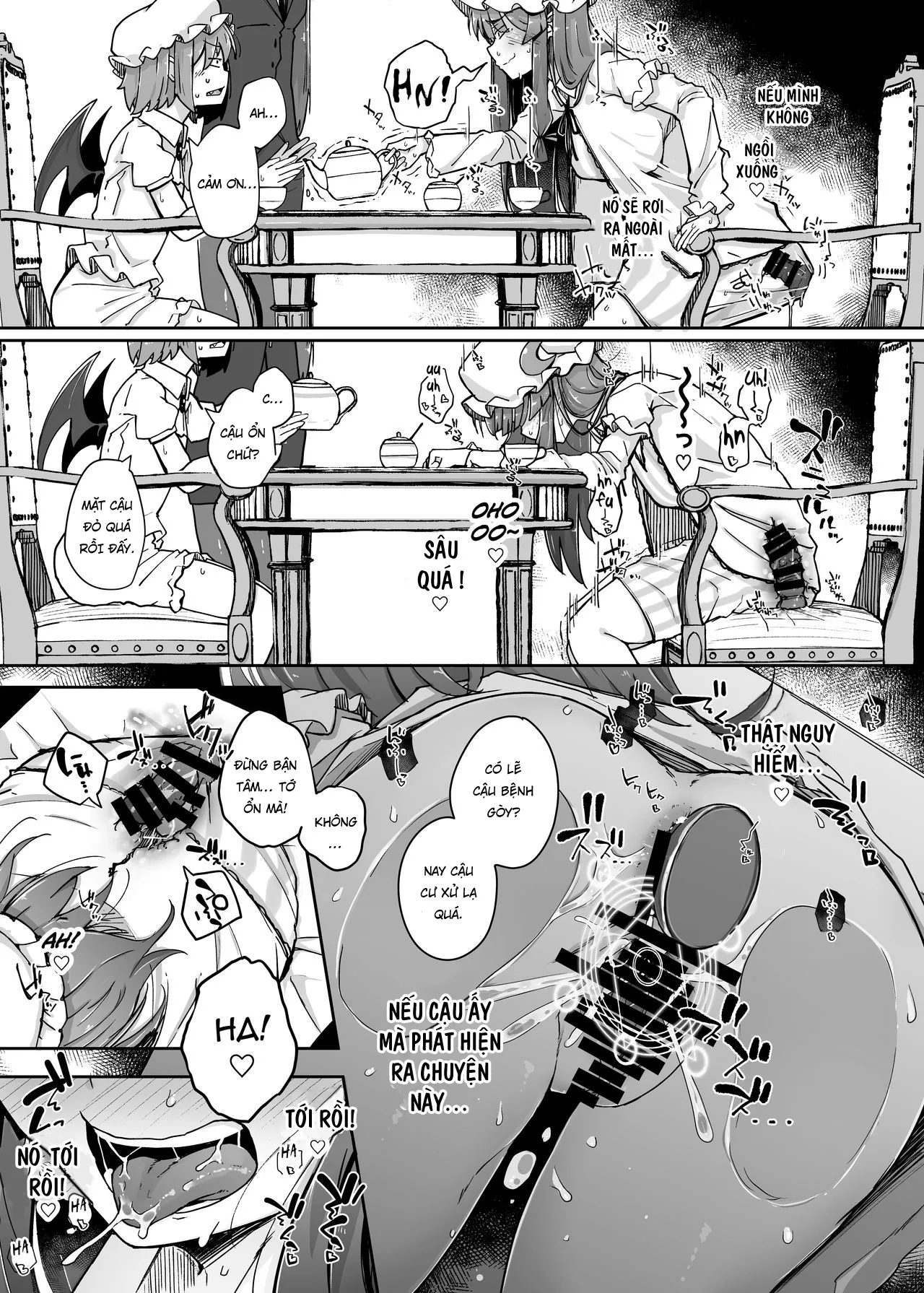 HentaiVN.net - Ảnh 18 - Sự tích cái lỗ và Cá Chà Bặc [Jikahatsudensho; Ana to Muttsuri Dosukebe Daitoshokan; The Hole and the Closet Perverted Unmoving Great Library] - Chap 3