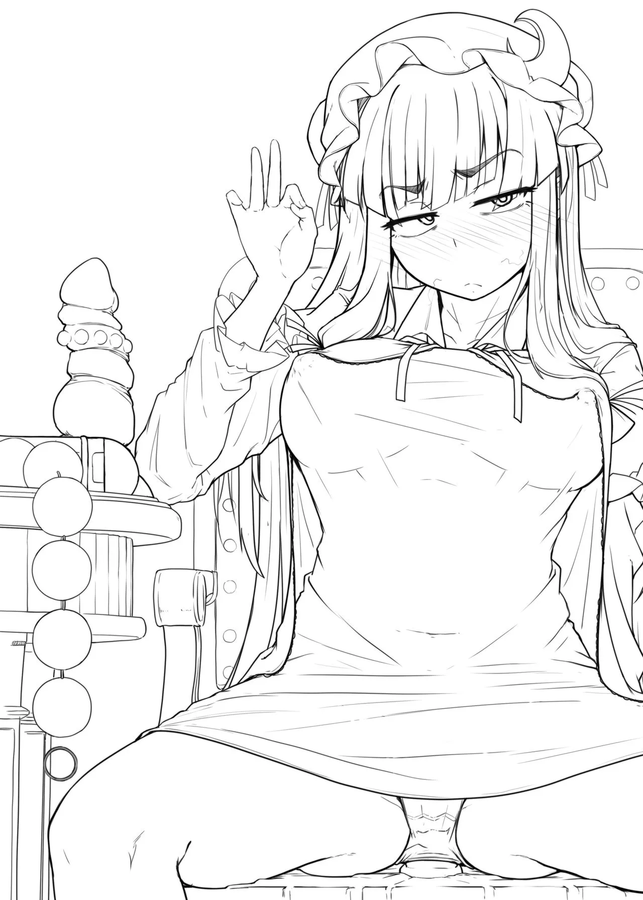 HentaiVN.net - Ảnh 3 - Sự tích cái lỗ và Cá Chà Bặc [Jikahatsudensho; Ana to Muttsuri Dosukebe Daitoshokan; The Hole and the Closet Perverted Unmoving Great Library] - Chap 3