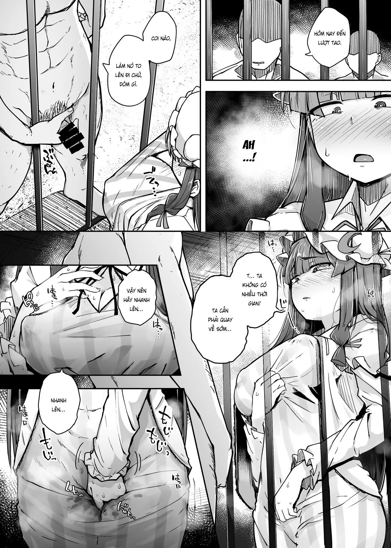HentaiVN.net - Ảnh 5 - Sự tích cái lỗ và Cá Chà Bặc [Jikahatsudensho; Ana to Muttsuri Dosukebe Daitoshokan; The Hole and the Closet Perverted Unmoving Great Library] - Chap 3