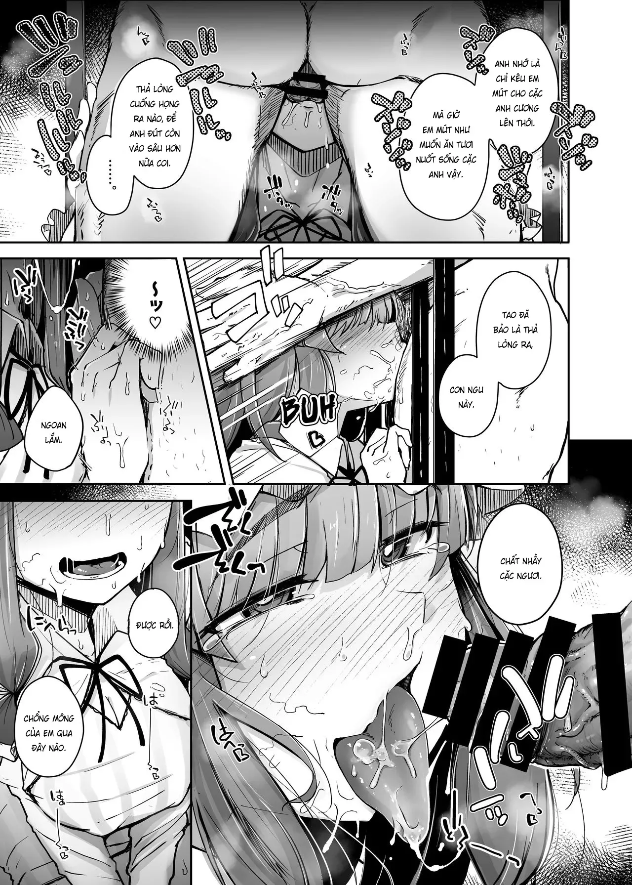 HentaiVN.net - Ảnh 5 - Sự tích cái lỗ và Cá Chà Bặc [Jikahatsudensho; Ana to Muttsuri Dosukebe Daitoshokan; The Hole and the Closet Perverted Unmoving Great Library] - Chap 4