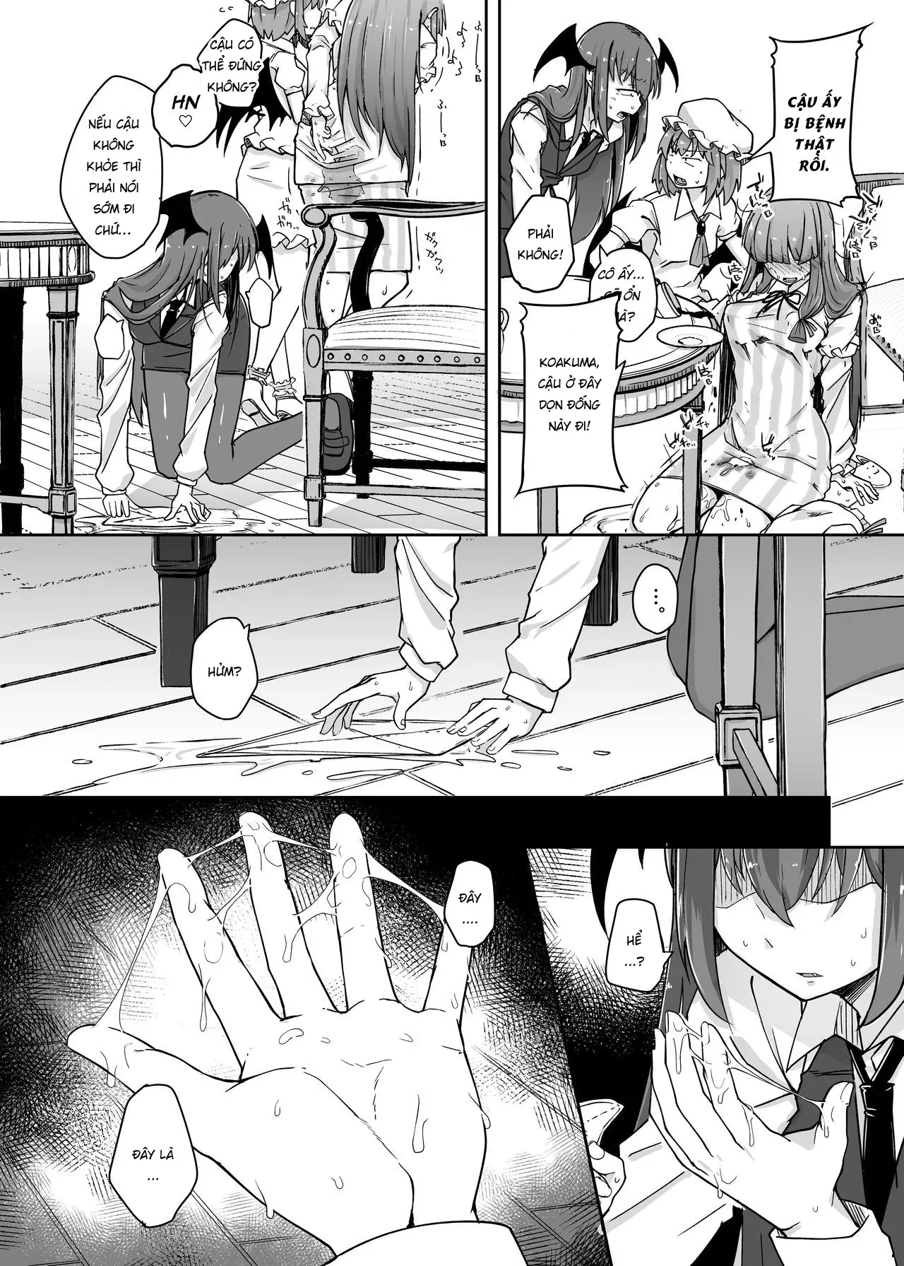HentaiVN.net - Ảnh 12 - Sự tích cái lỗ và Cá Chà Bặc [Jikahatsudensho; Ana to Muttsuri Dosukebe Daitoshokan; The Hole and the Closet Perverted Unmoving Great Library] - Chap 5