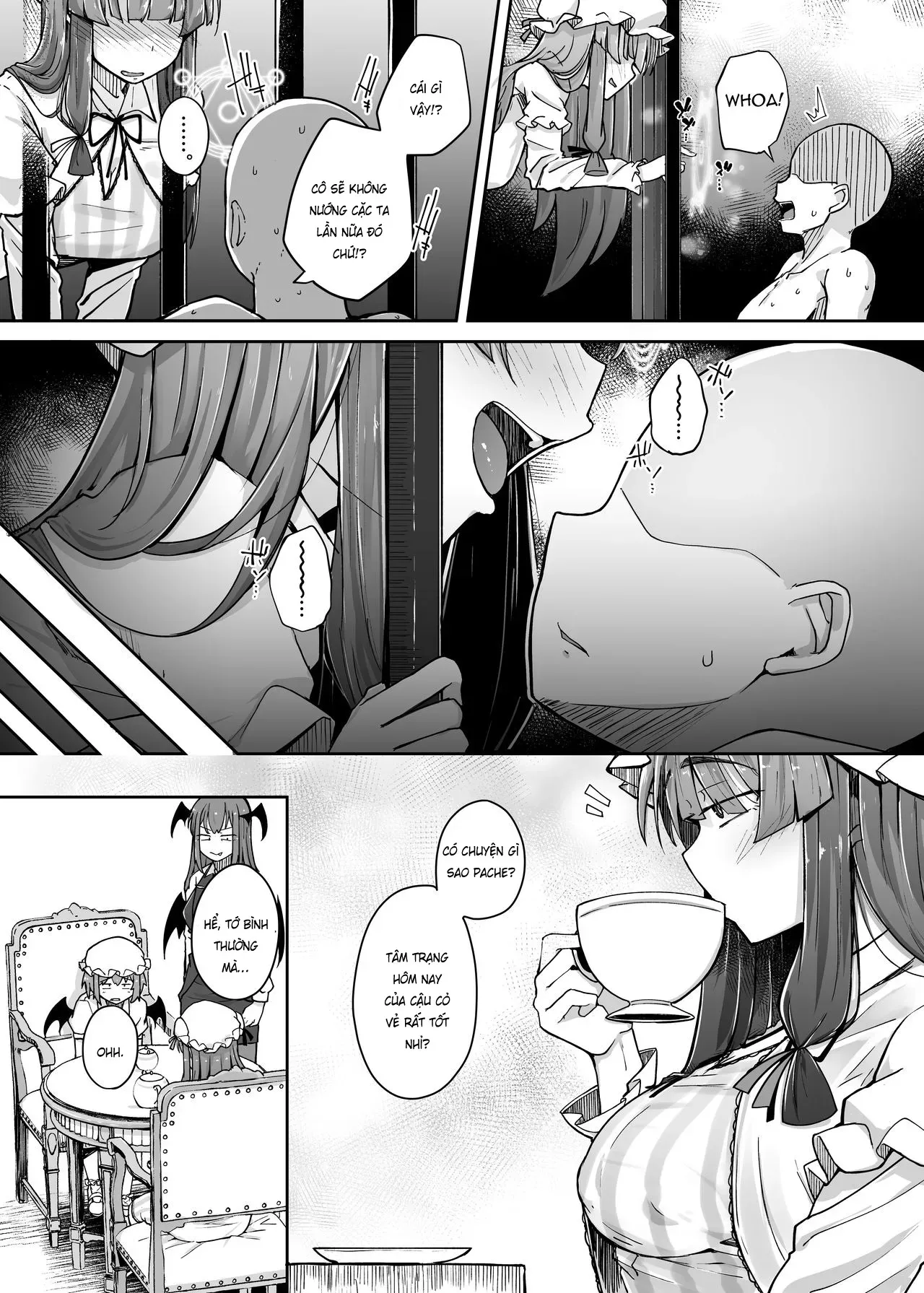 HentaiVN.net - Ảnh 4 - Sự tích cái lỗ và Cá Chà Bặc [Jikahatsudensho; Ana to Muttsuri Dosukebe Daitoshokan; The Hole and the Closet Perverted Unmoving Great Library] - Chap 5