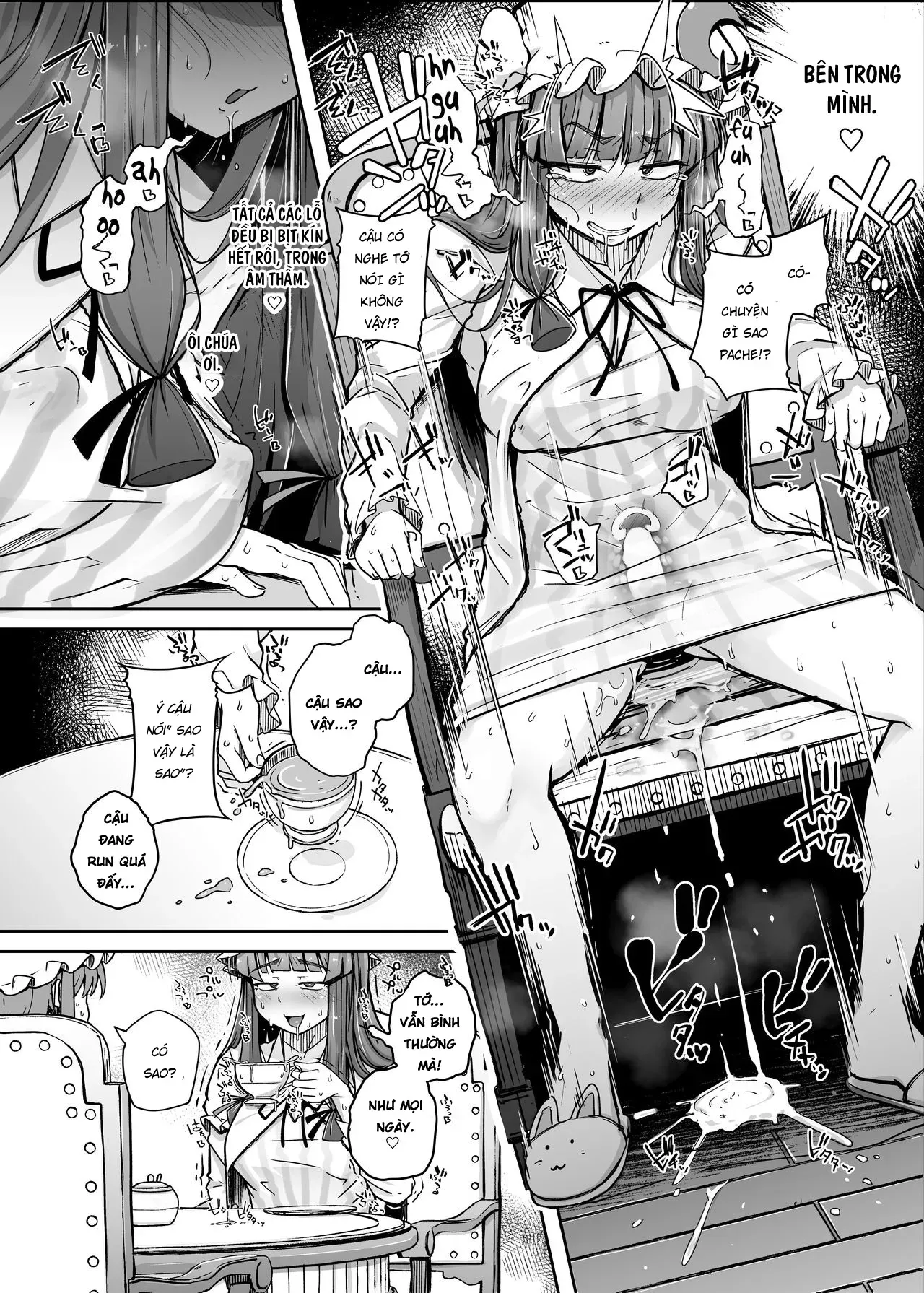 HentaiVN.net - Ảnh 8 - Sự tích cái lỗ và Cá Chà Bặc [Jikahatsudensho; Ana to Muttsuri Dosukebe Daitoshokan; The Hole and the Closet Perverted Unmoving Great Library] - Chap 5