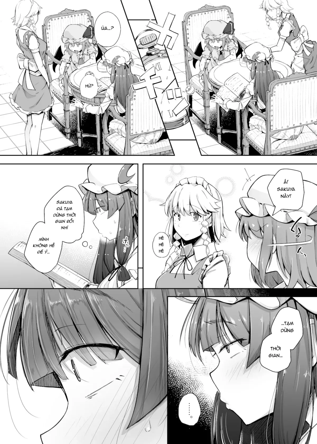 HentaiVN.net - Ảnh 6 - Sự tích cái lỗ và Cá Chà Bặc [Jikahatsudensho; Ana to Muttsuri Dosukebe Daitoshokan; The Hole and the Closet Perverted Unmoving Great Library] - Chap 6