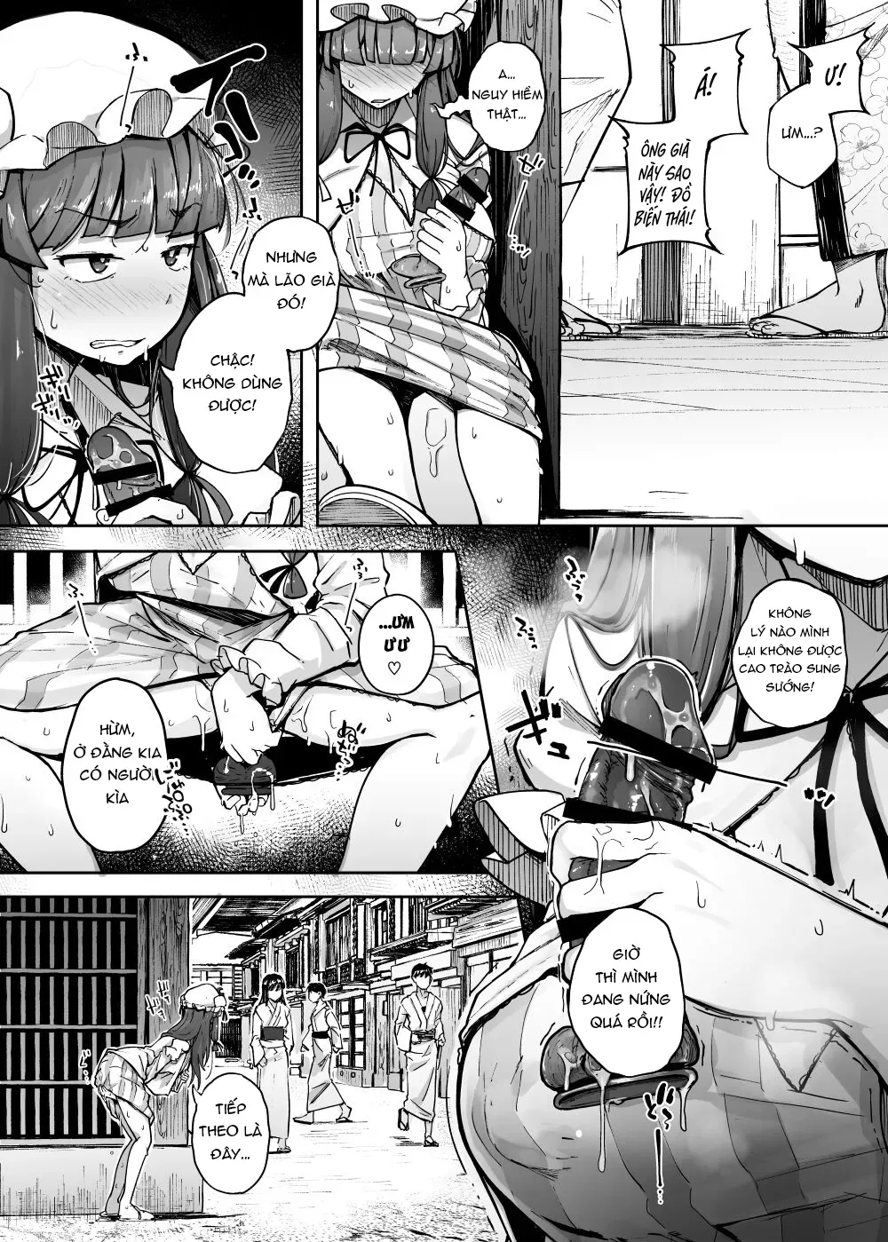 HentaiVN.net - Ảnh 7 - Sự tích cái lỗ và Cá Chà Bặc [Jikahatsudensho; Ana to Muttsuri Dosukebe Daitoshokan; The Hole and the Closet Perverted Unmoving Great Library] - Chap 7