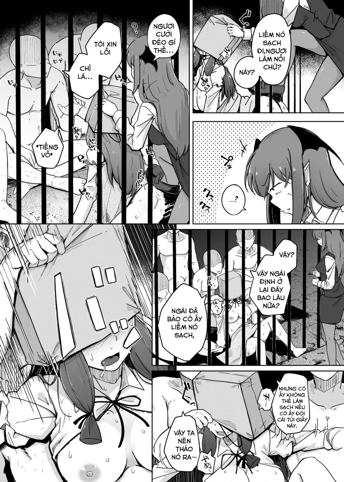 HentaiVN.net - Ảnh 17 - Sự tích cái lỗ và Cá Chà Bặc [Jikahatsudensho; Ana to Muttsuri Dosukebe Daitoshokan; The Hole and the Closet Perverted Unmoving Great Library] - Chap 9