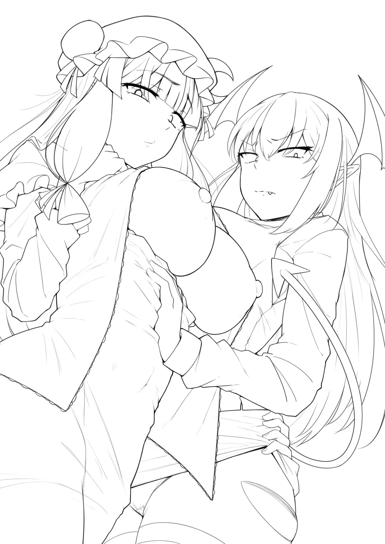 HentaiVN.net - Ảnh 3 - Sự tích cái lỗ và Cá Chà Bặc [Jikahatsudensho; Ana to Muttsuri Dosukebe Daitoshokan; The Hole and the Closet Perverted Unmoving Great Library] - Chap 9
