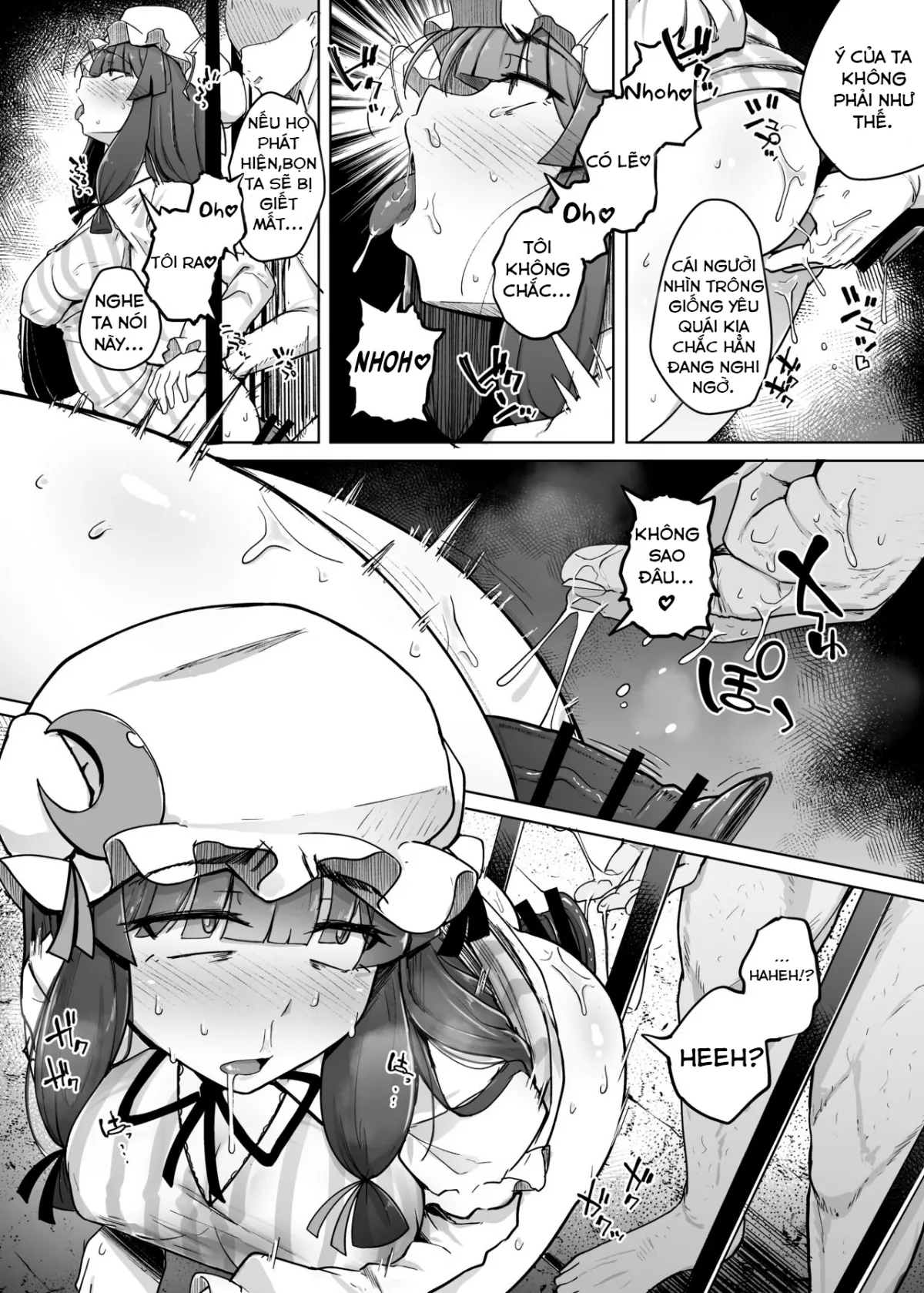 HentaiVN.net - Ảnh 8 - Sự tích cái lỗ và Cá Chà Bặc [Jikahatsudensho; Ana to Muttsuri Dosukebe Daitoshokan; The Hole and the Closet Perverted Unmoving Great Library] - Chap 9