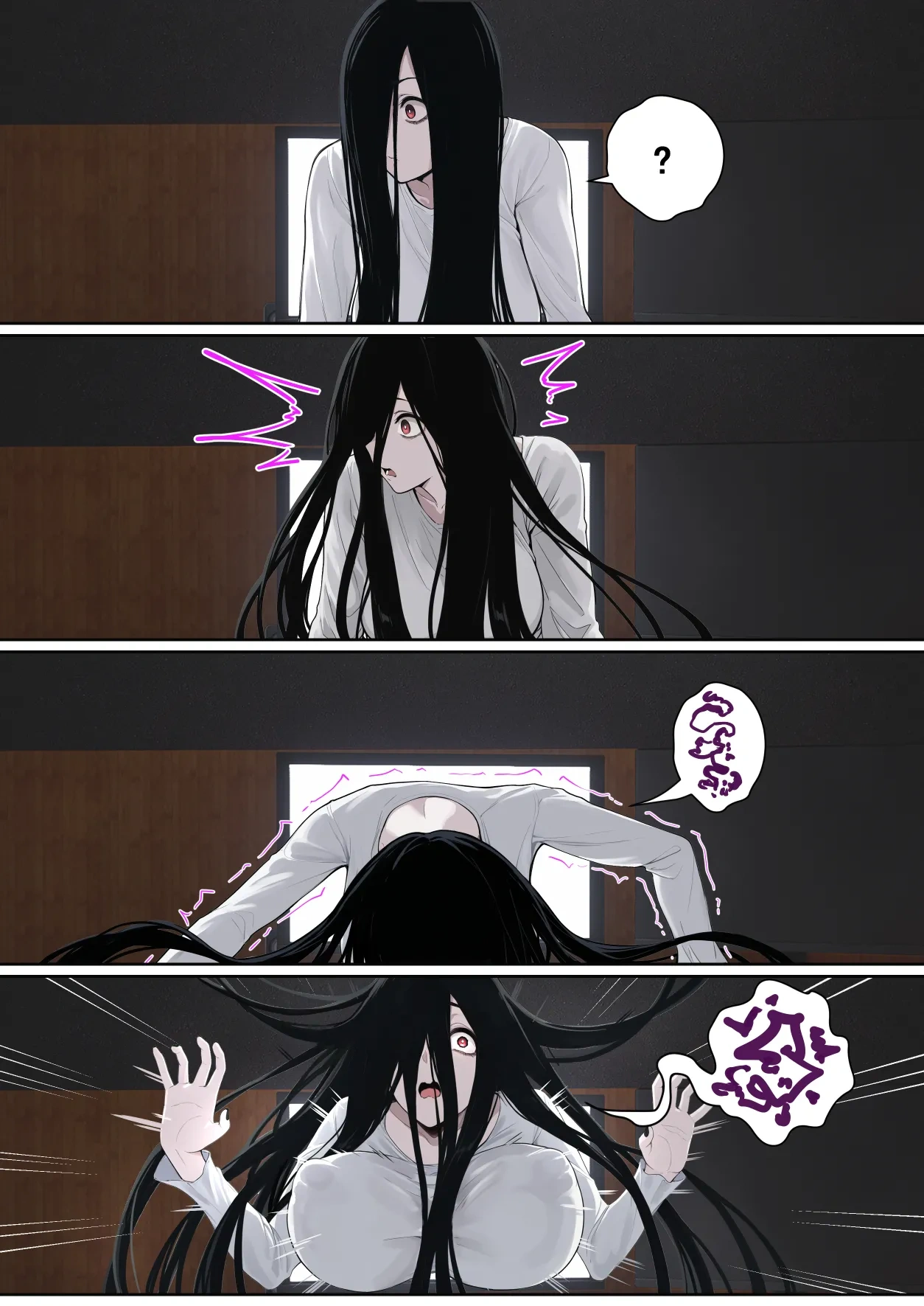 HentaiVN.net - Ảnh 12 - Regarding Sadako Getting Stuck On A Computer Screen - Chap 1