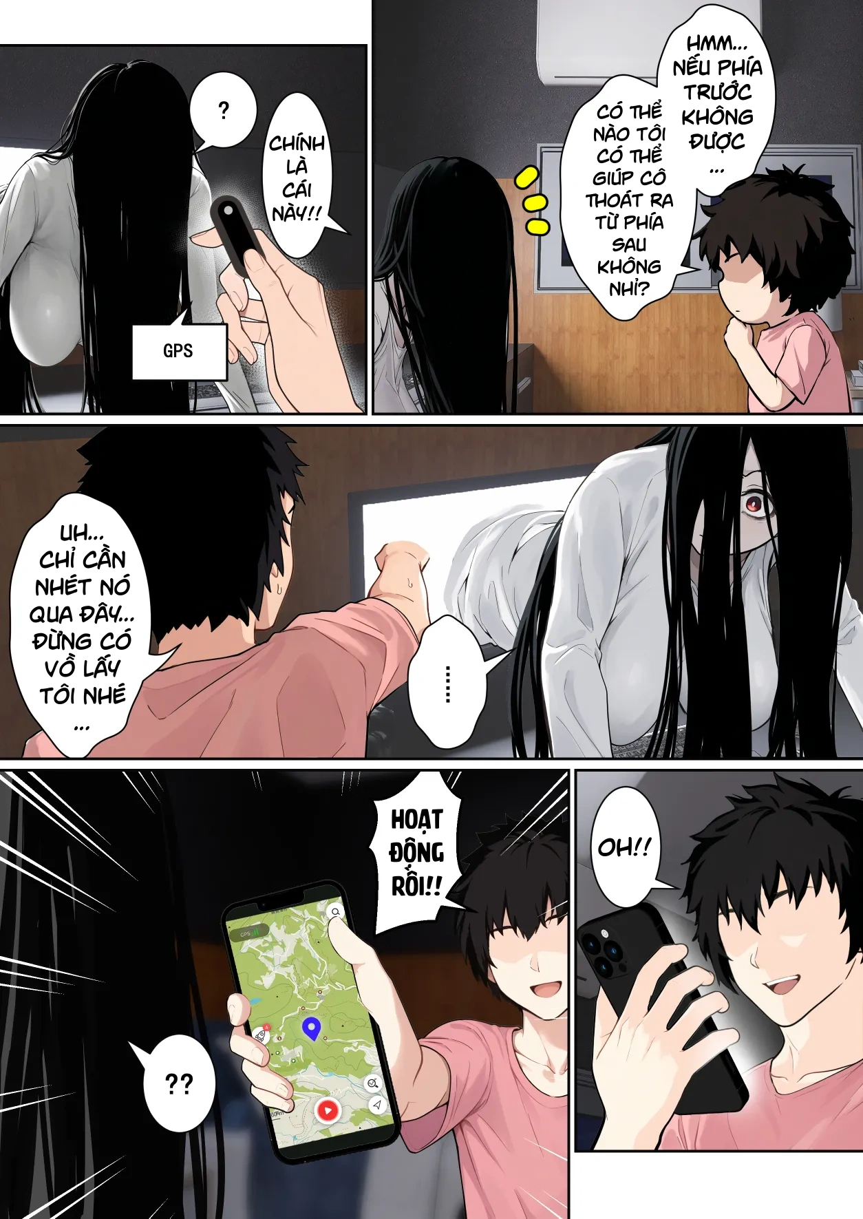 HentaiVN.net - Ảnh 6 - Regarding Sadako Getting Stuck On A Computer Screen - Chap 1