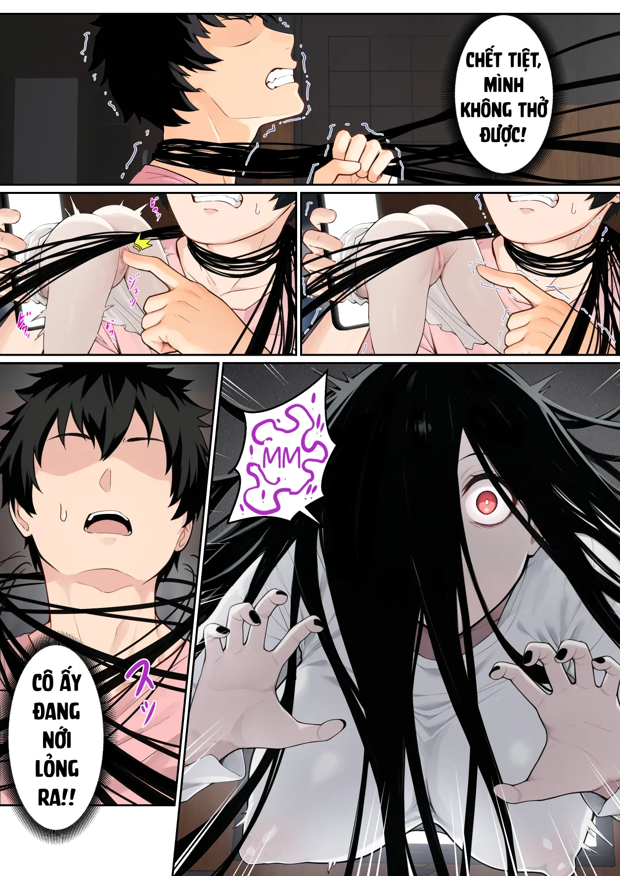 HentaiVN.net - Ảnh 3 - Regarding Sadako Getting Stuck On A Computer Screen - Chap 2