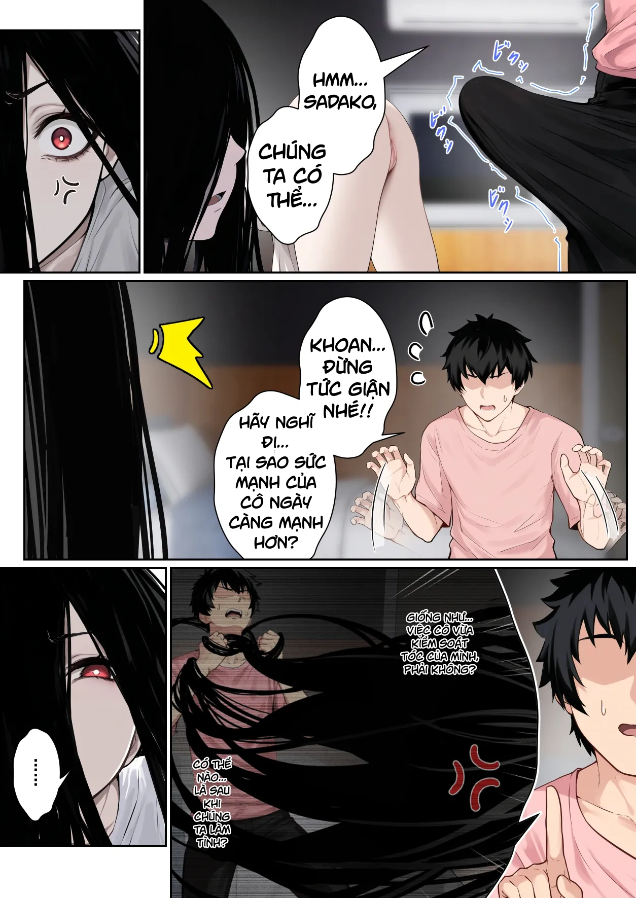 HentaiVN.net - Ảnh 8 - Regarding Sadako Getting Stuck On A Computer Screen - Chap 2