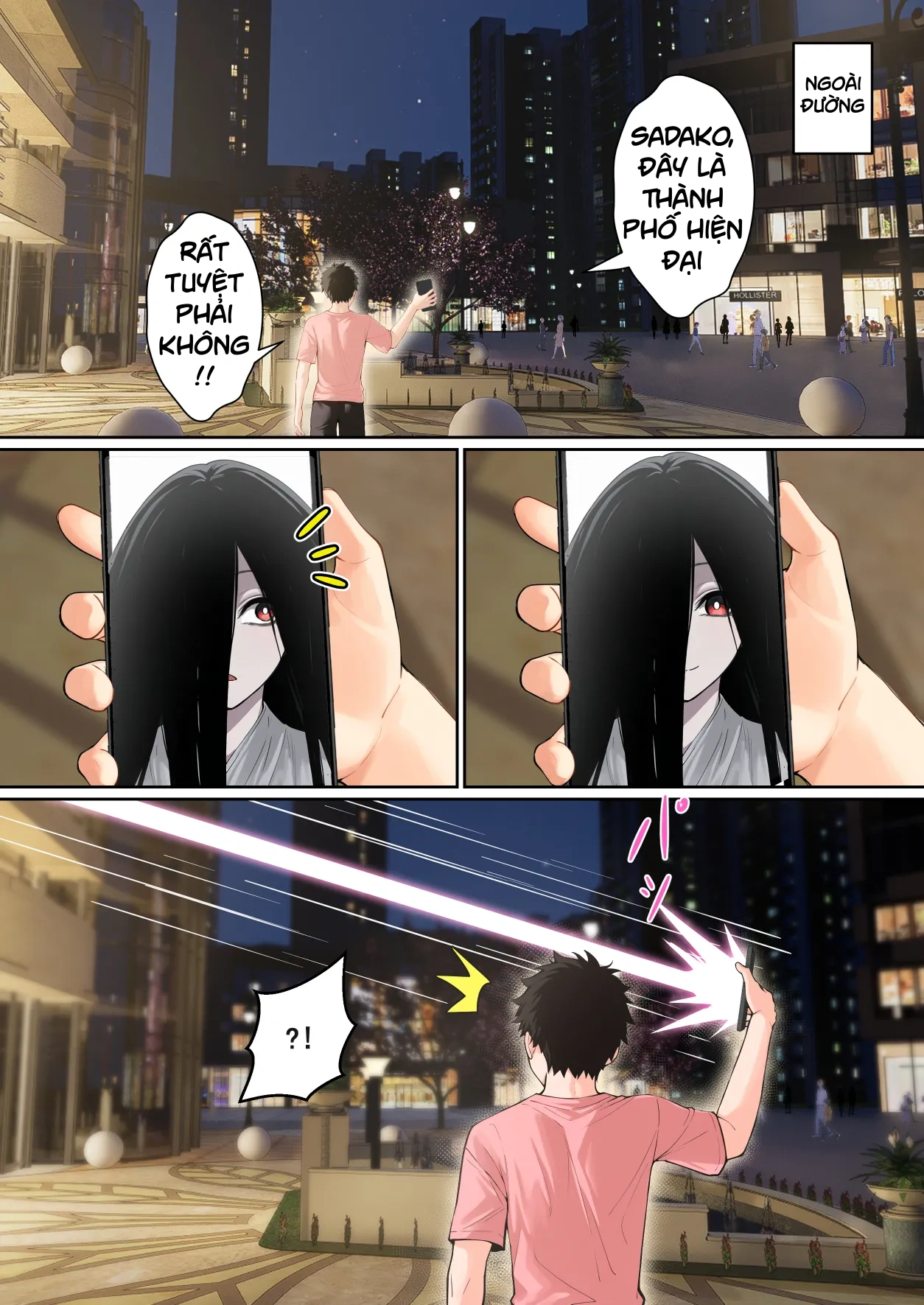 HentaiVN.net - Ảnh 13 - Regarding Sadako Getting Stuck On A Computer Screen - Chap 4