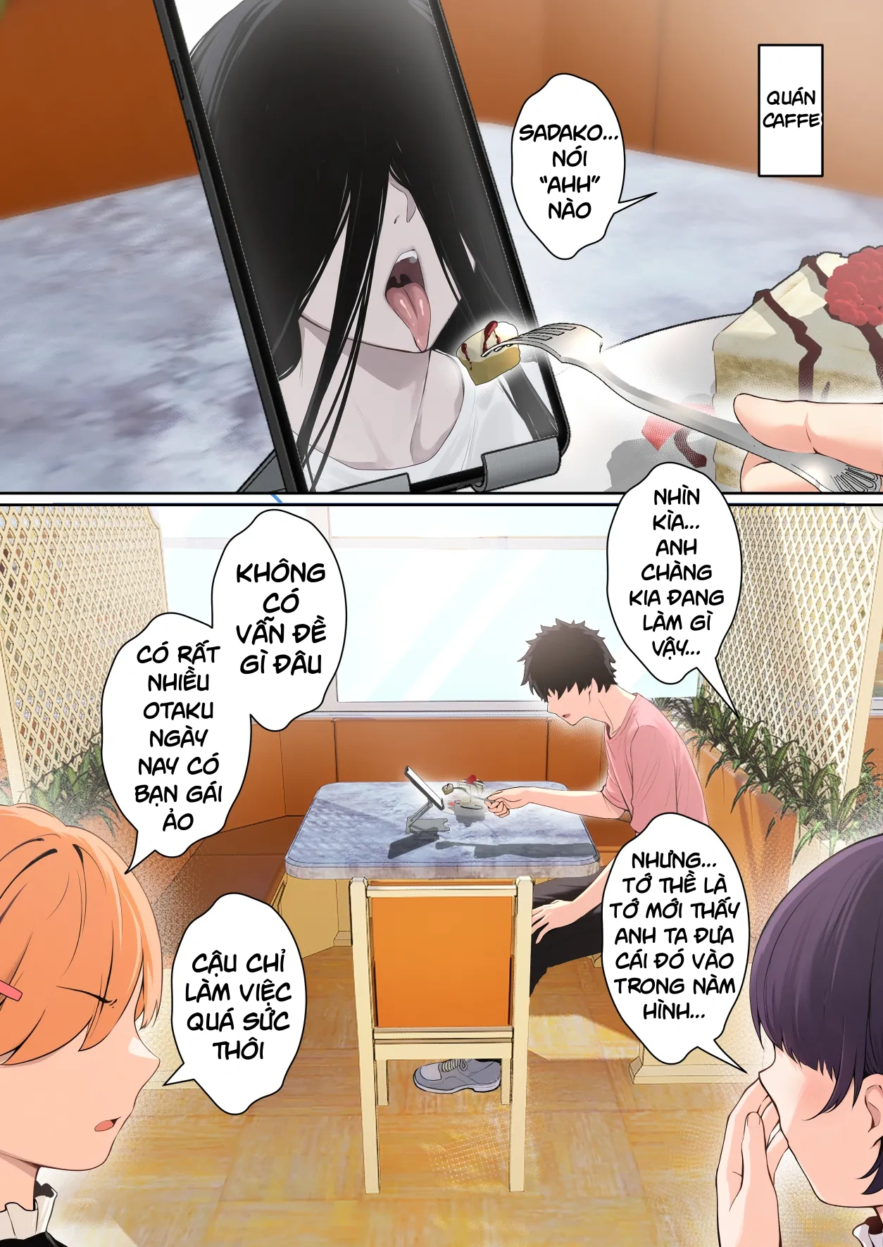 HentaiVN.net - Ảnh 3 - Regarding Sadako Getting Stuck On A Computer Screen - Chap 4