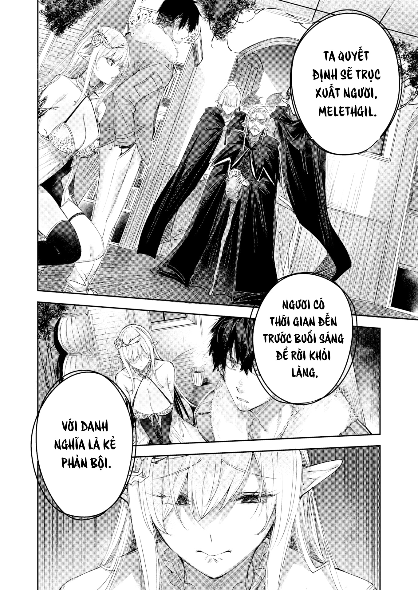 HentaiVN.net - Ảnh 9 - Cuộc Chạm Trán Của Chàng Thợ Săn Đơn Độc Trong Khu Rừng Yêu Tinh [Dokushinn Hunter no Deai ha Elf no Mori de ;独身ハンターの出逢いはエルフの森で] - Chap 2