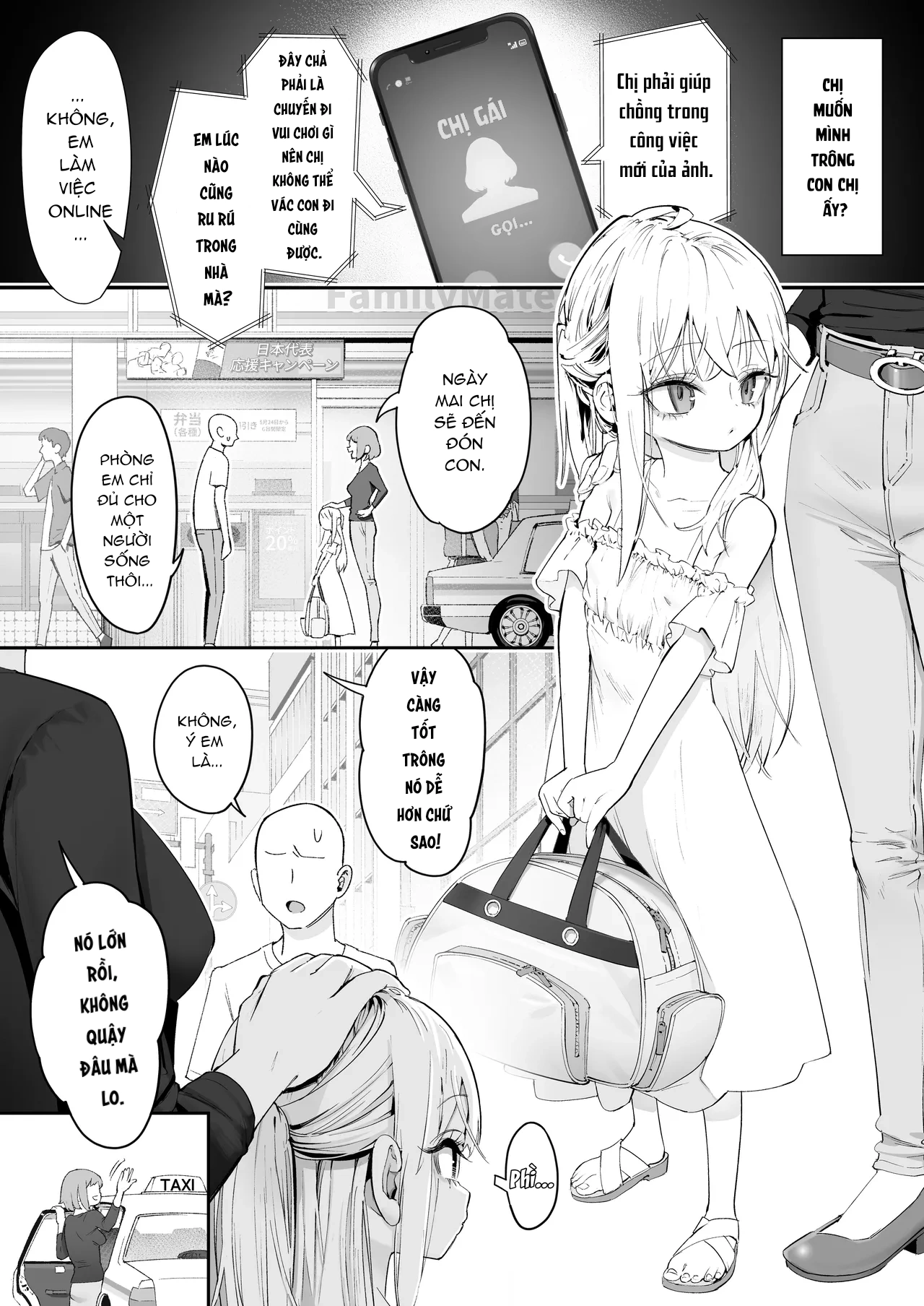 HentaiVN.net - Ảnh 3 - Thiên thần đến nhà tôi - Chap 1