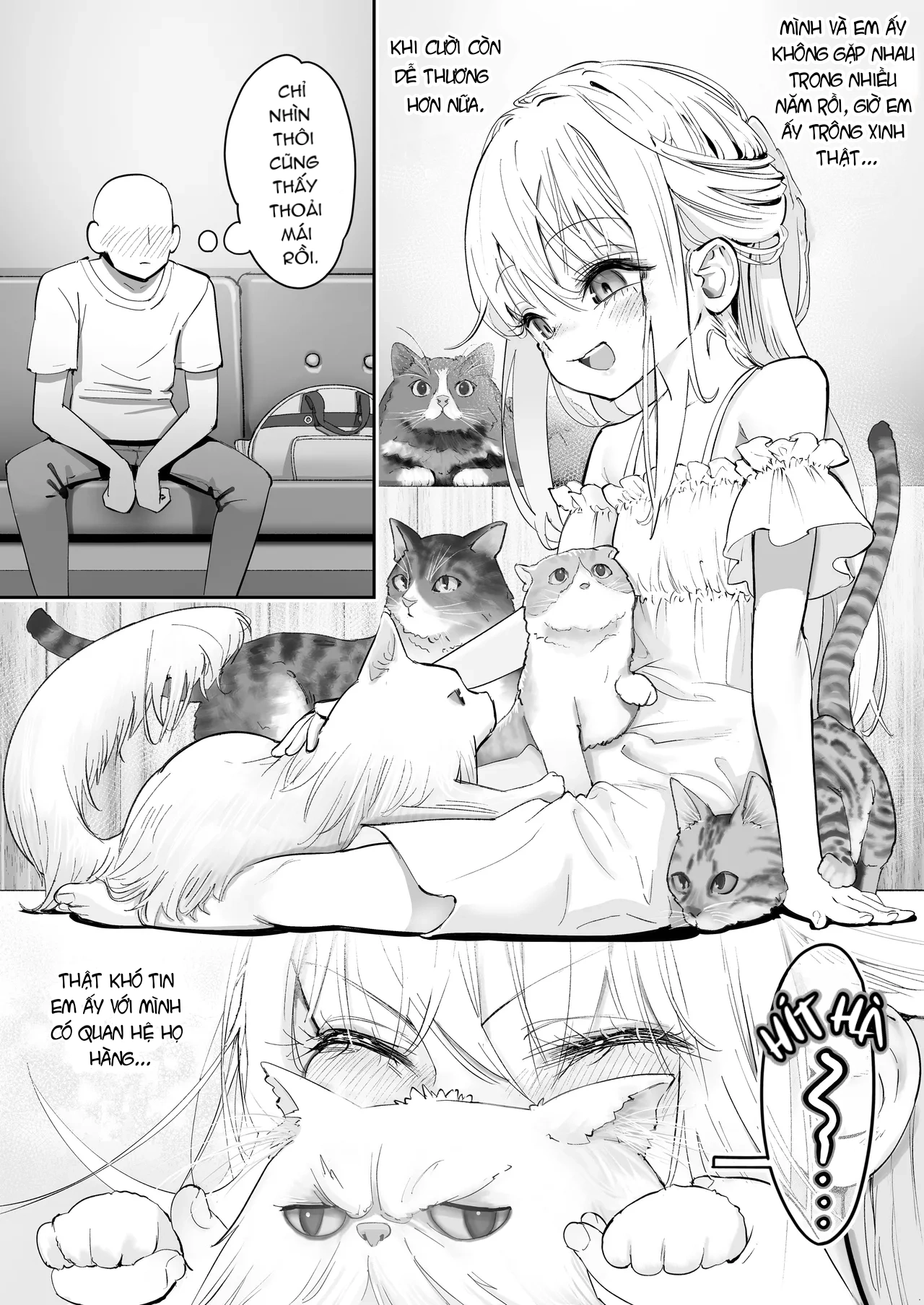 HentaiVN.net - Ảnh 5 - Thiên thần đến nhà tôi - Chap 1