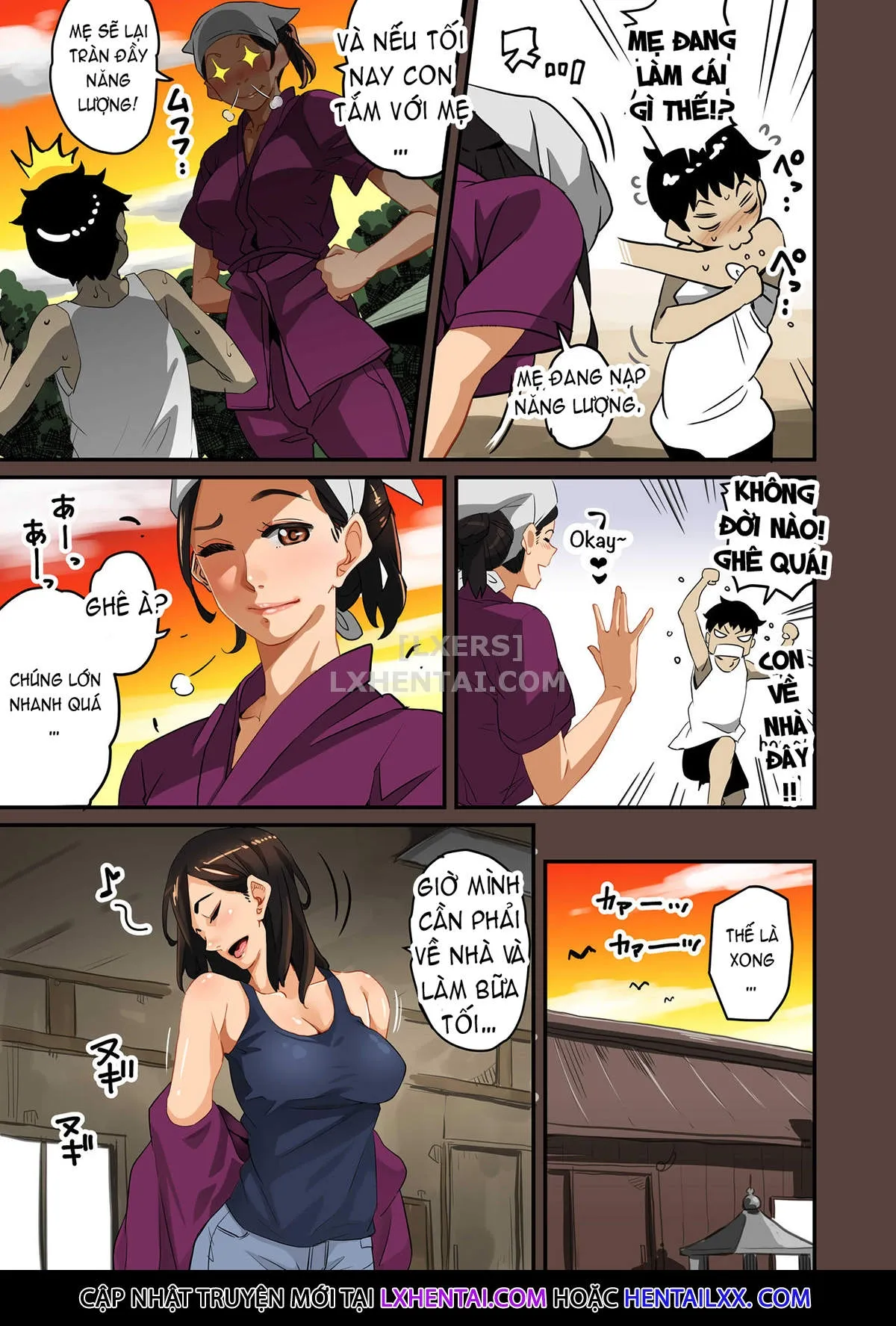HentaiVN.net - Ảnh 23 - Gia Tộc Dâm Loàn [Zenin Shikkaku - Hahaoya No Mesubuta Sex Choukyou Kiroku] - Chap 1