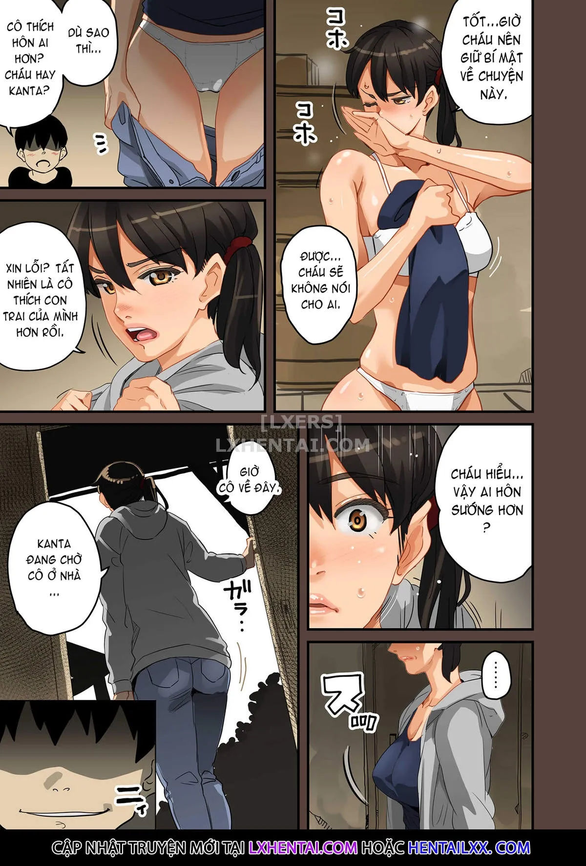 HentaiVN.net - Ảnh 37 - Gia Tộc Dâm Loàn [Zenin Shikkaku - Hahaoya No Mesubuta Sex Choukyou Kiroku] - Chap 1