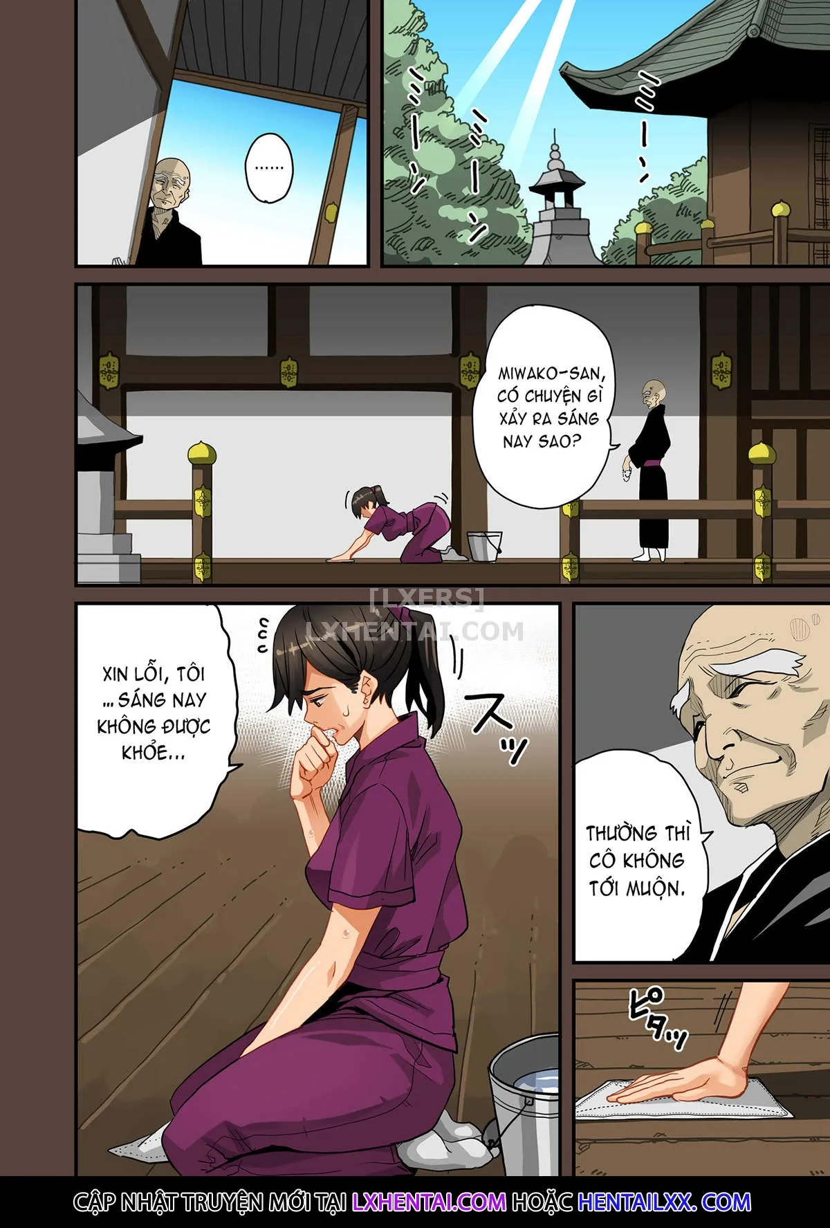 HentaiVN.net - Ảnh 4 - Gia Tộc Dâm Loàn [Zenin Shikkaku - Hahaoya No Mesubuta Sex Choukyou Kiroku] - Chap 2