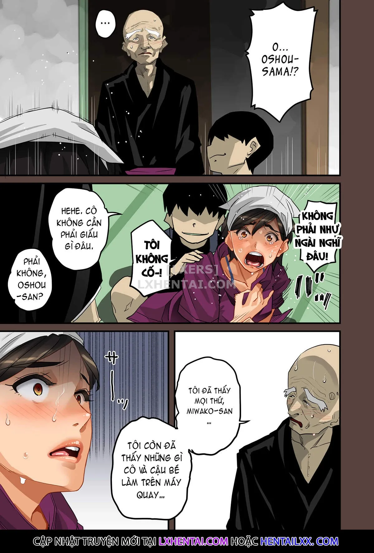 HentaiVN.net - Ảnh 11 - Gia Tộc Dâm Loàn [Zenin Shikkaku - Hahaoya No Mesubuta Sex Choukyou Kiroku] - Chap 3
