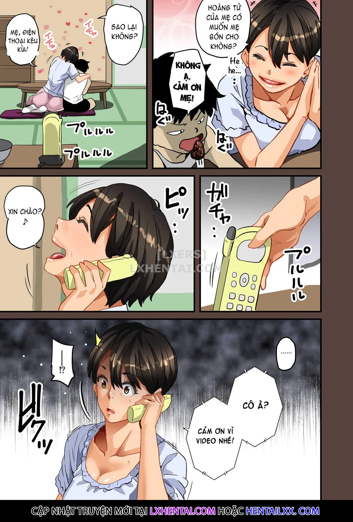 HentaiVN.net - Ảnh 19 - Gia Tộc Dâm Loàn [Zenin Shikkaku - Hahaoya No Mesubuta Sex Choukyou Kiroku] - Chap 4