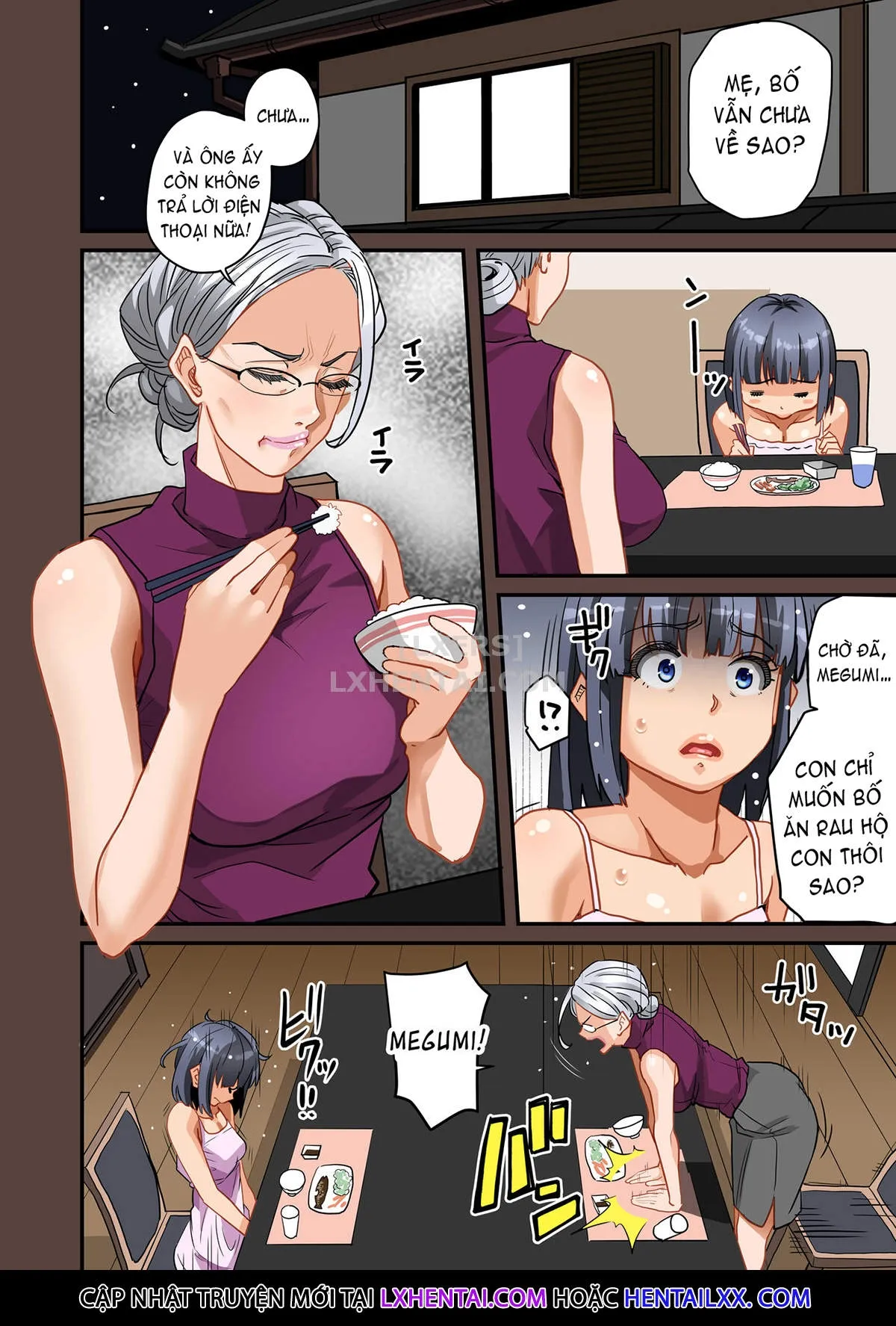 HentaiVN.net - Ảnh 4 - Gia Tộc Dâm Loàn [Zenin Shikkaku - Hahaoya No Mesubuta Sex Choukyou Kiroku] - Chap 5