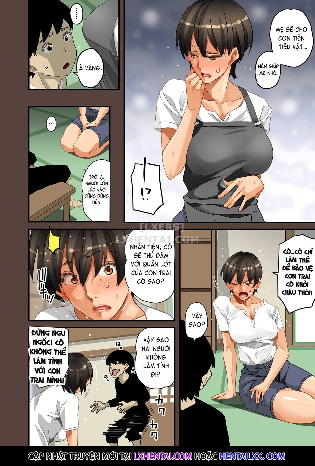 HentaiVN.net - Ảnh 12 - Gia Tộc Dâm Loàn [Zenin Shikkaku - Hahaoya No Mesubuta Sex Choukyou Kiroku] - Chap 6