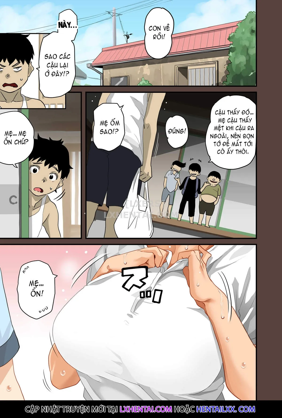 HentaiVN.net - Ảnh 3 - Gia Tộc Dâm Loàn [Zenin Shikkaku - Hahaoya No Mesubuta Sex Choukyou Kiroku] - Chap 7