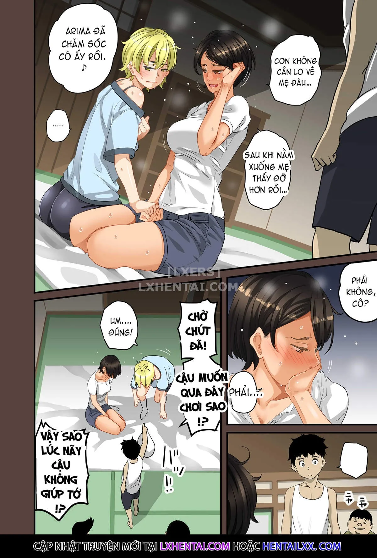 HentaiVN.net - Ảnh 4 - Gia Tộc Dâm Loàn [Zenin Shikkaku - Hahaoya No Mesubuta Sex Choukyou Kiroku] - Chap 7