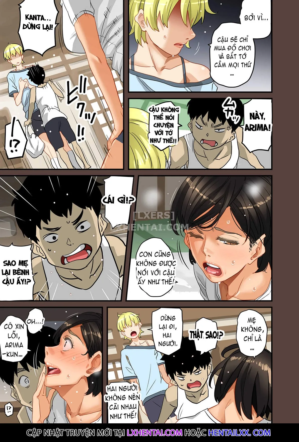 HentaiVN.net - Ảnh 5 - Gia Tộc Dâm Loàn [Zenin Shikkaku - Hahaoya No Mesubuta Sex Choukyou Kiroku] - Chap 7
