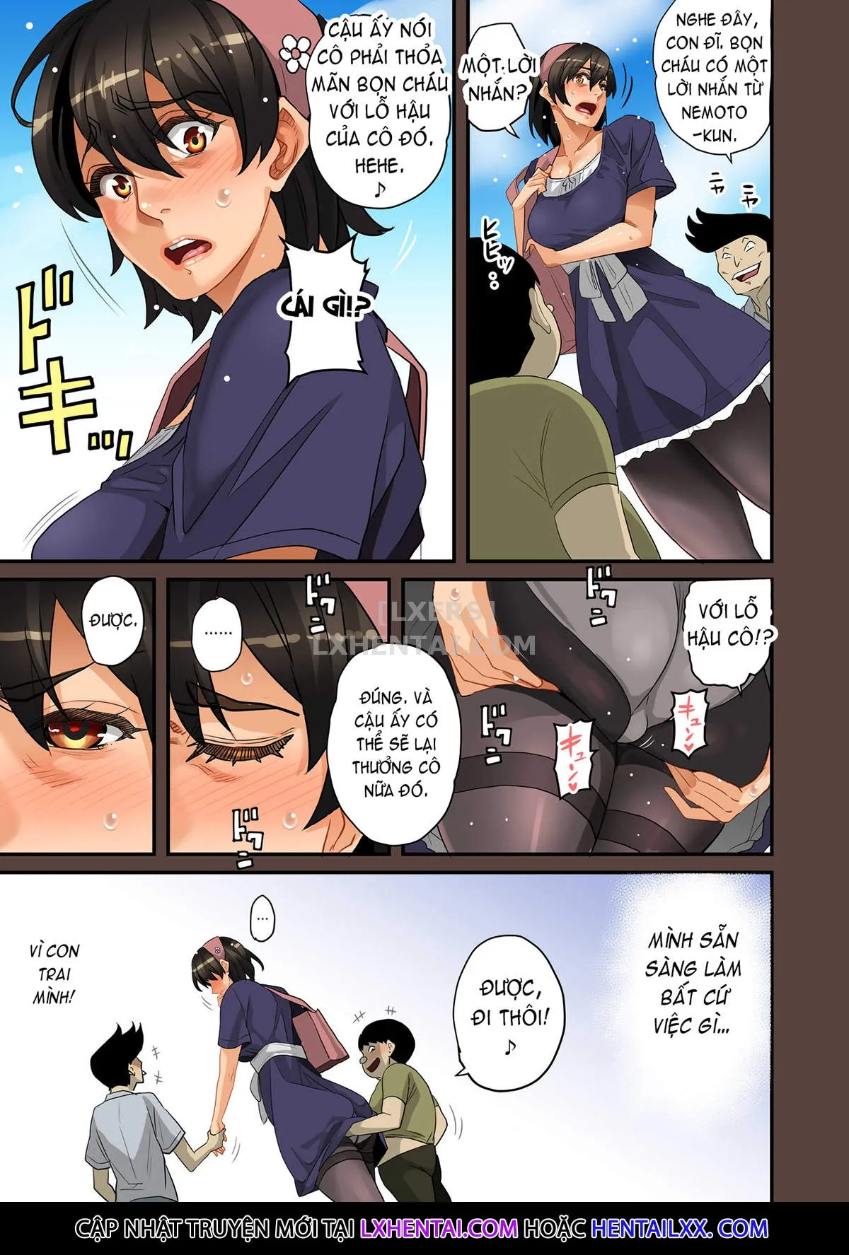 HentaiVN.net - Ảnh 12 - Gia Tộc Dâm Loàn [Zenin Shikkaku - Hahaoya No Mesubuta Sex Choukyou Kiroku] - Chap 9