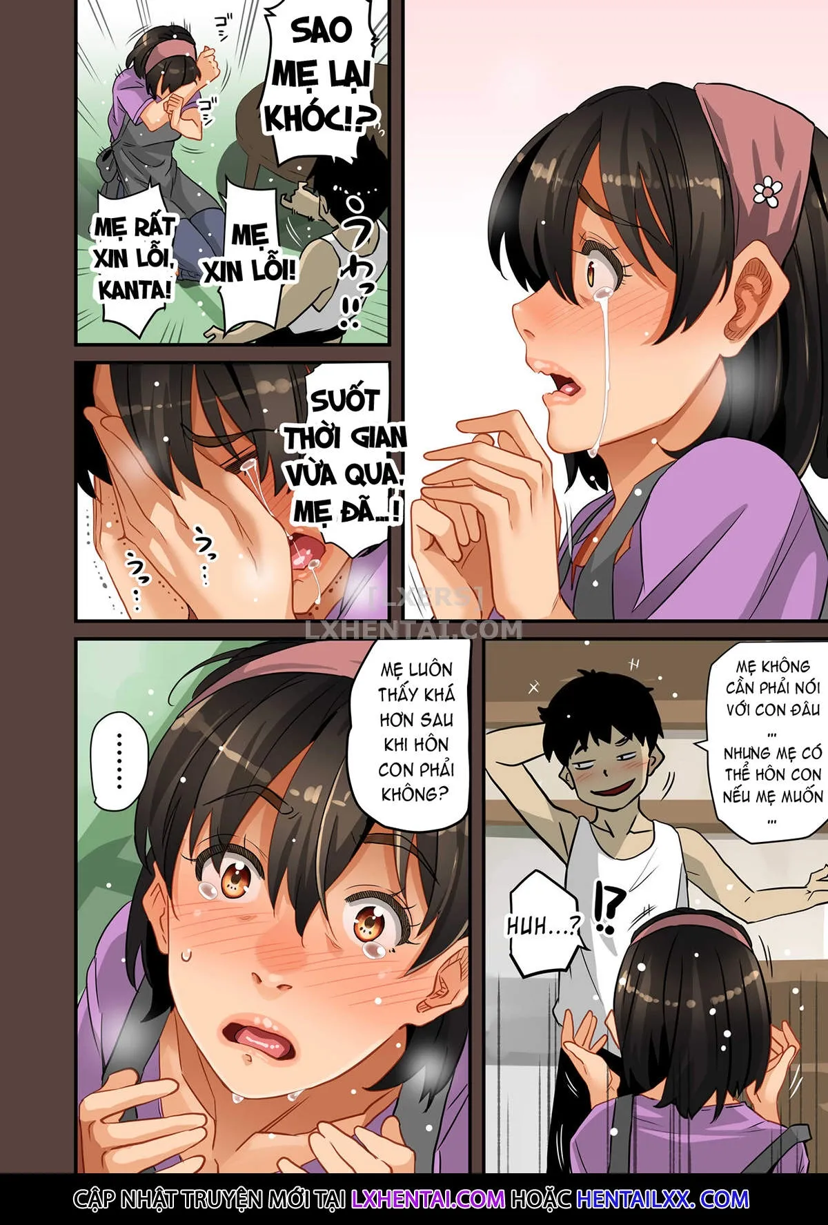 HentaiVN.net - Ảnh 7 - Gia Tộc Dâm Loàn [Zenin Shikkaku - Hahaoya No Mesubuta Sex Choukyou Kiroku] - Chap 9