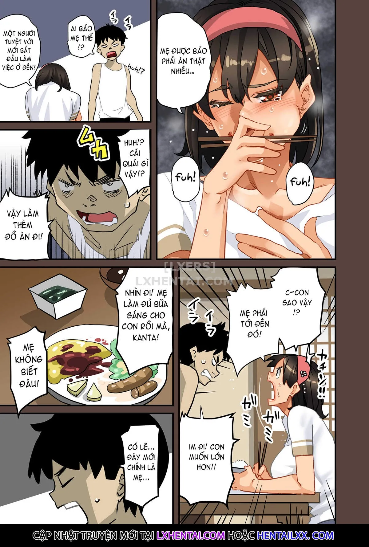 HentaiVN.net - Ảnh 21 - Gia Tộc Dâm Loàn [Zenin Shikkaku - Hahaoya No Mesubuta Sex Choukyou Kiroku] - Chap 10