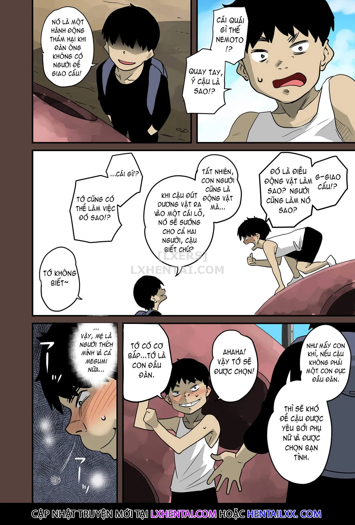 HentaiVN.net - Ảnh 4 - Gia Tộc Dâm Loàn [Zenin Shikkaku - Hahaoya No Mesubuta Sex Choukyou Kiroku] - Chap 10