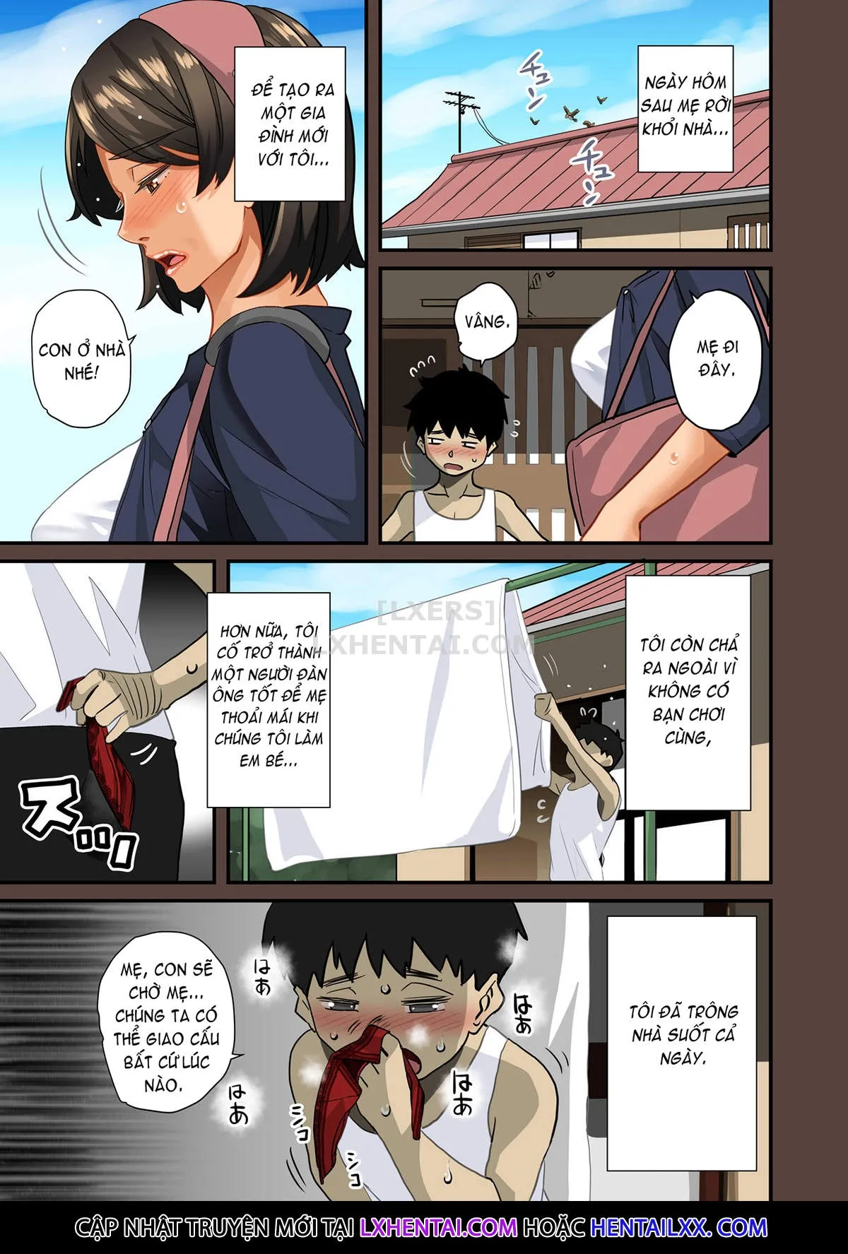 HentaiVN.net - Ảnh 3 - Gia Tộc Dâm Loàn [Zenin Shikkaku - Hahaoya No Mesubuta Sex Choukyou Kiroku] - Chap 11