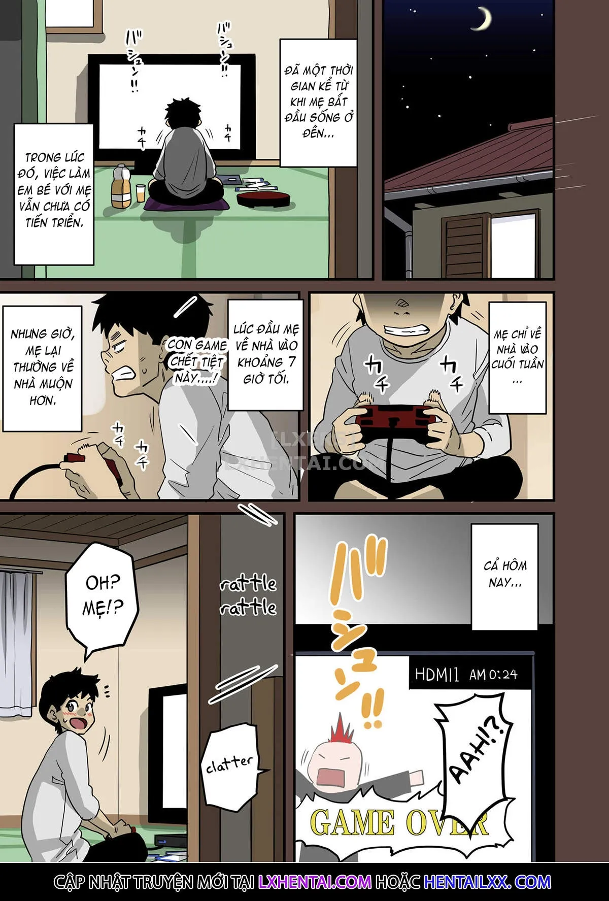 HentaiVN.net - Ảnh 3 - Gia Tộc Dâm Loàn [Zenin Shikkaku - Hahaoya No Mesubuta Sex Choukyou Kiroku] - Chap 12