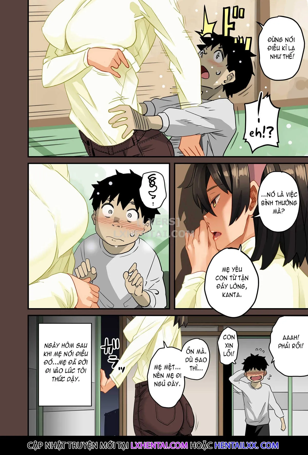 HentaiVN.net - Ảnh 6 - Gia Tộc Dâm Loàn [Zenin Shikkaku - Hahaoya No Mesubuta Sex Choukyou Kiroku] - Chap 12