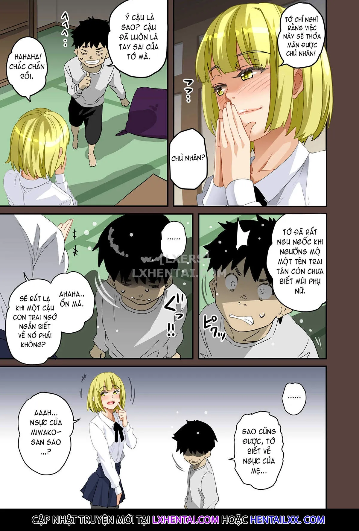 HentaiVN.net - Ảnh 9 - Gia Tộc Dâm Loàn [Zenin Shikkaku - Hahaoya No Mesubuta Sex Choukyou Kiroku] - Chap 12